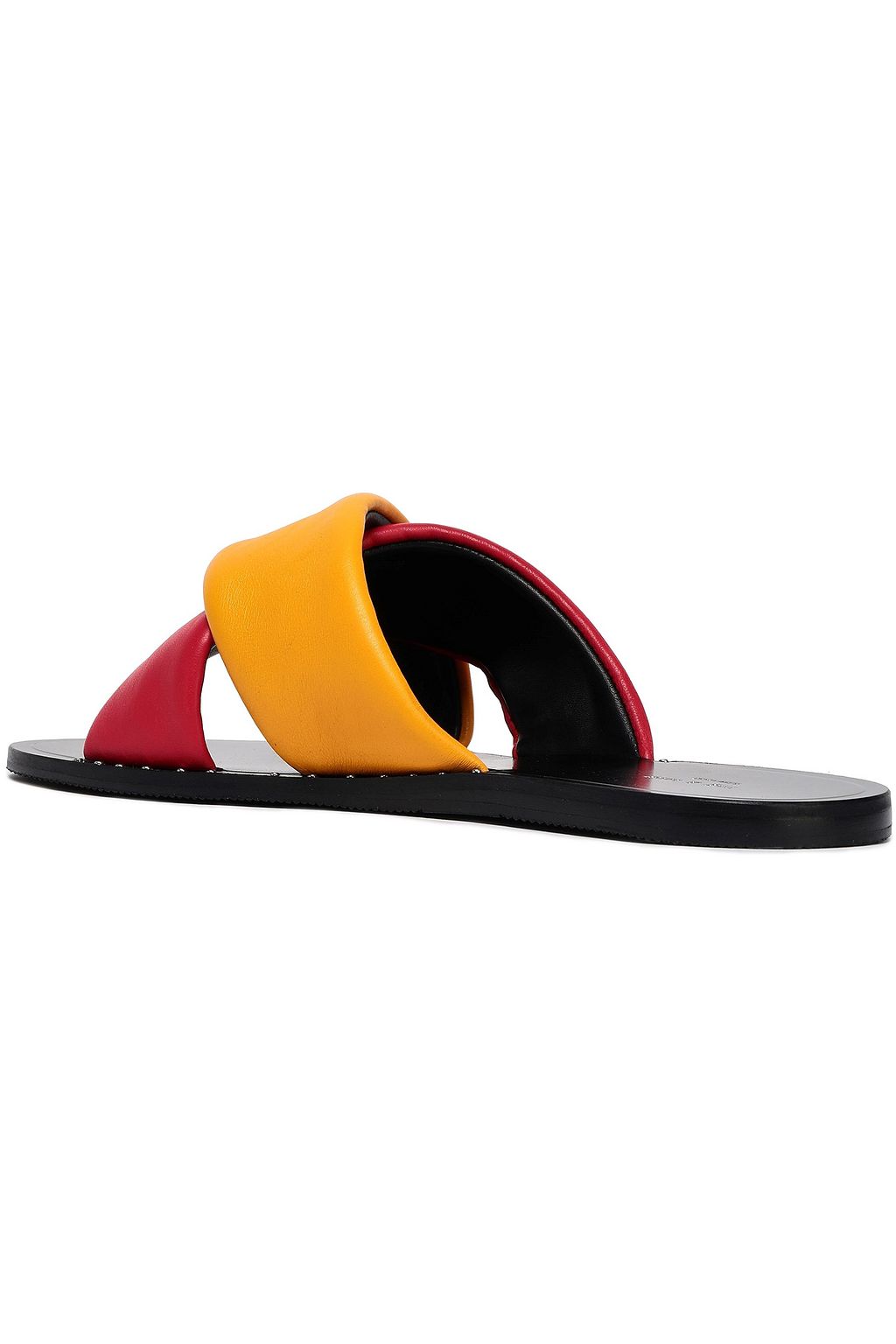 RAG & BONE Two-tone leather slides