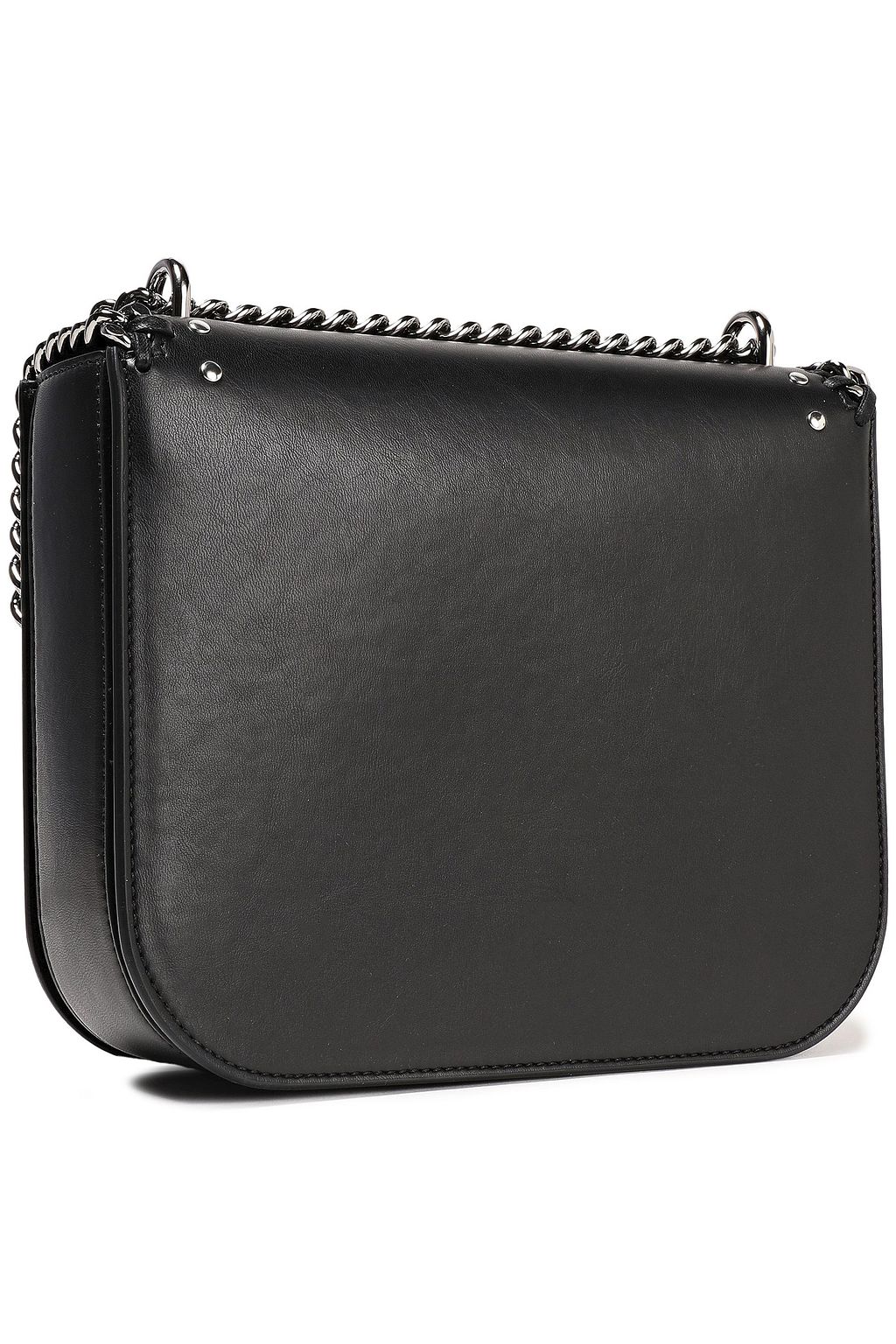 STELLA MCCARTNEY Falabella embroidered faux leather shoulder bag