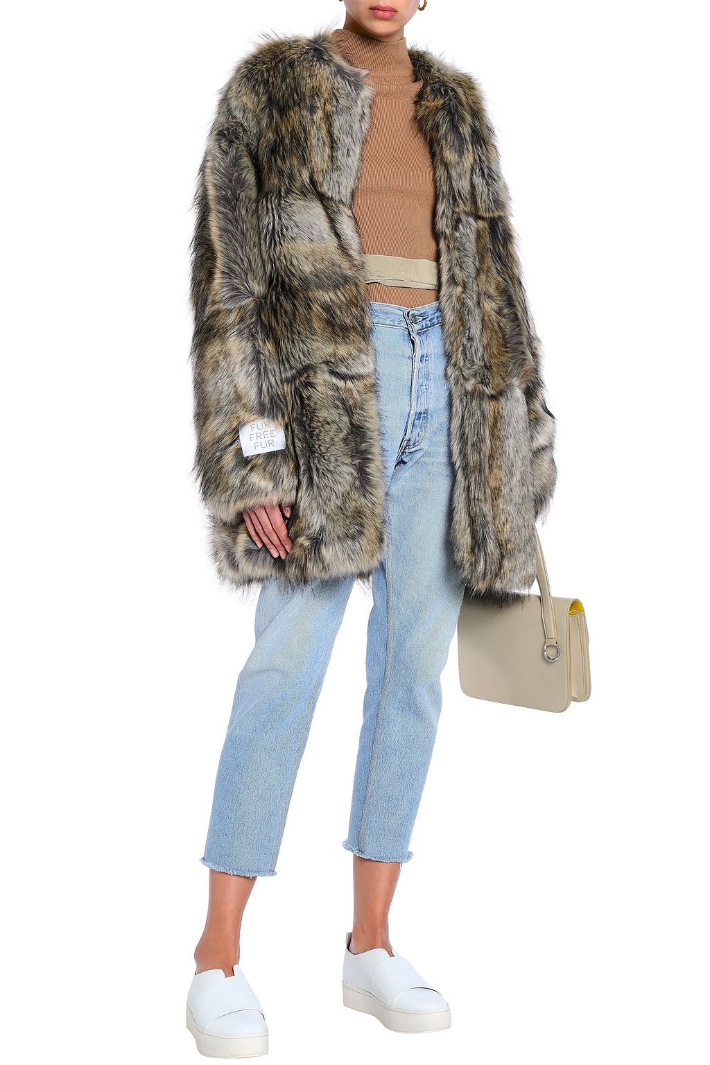 STELLA MCCARTNEY Faux fur coat