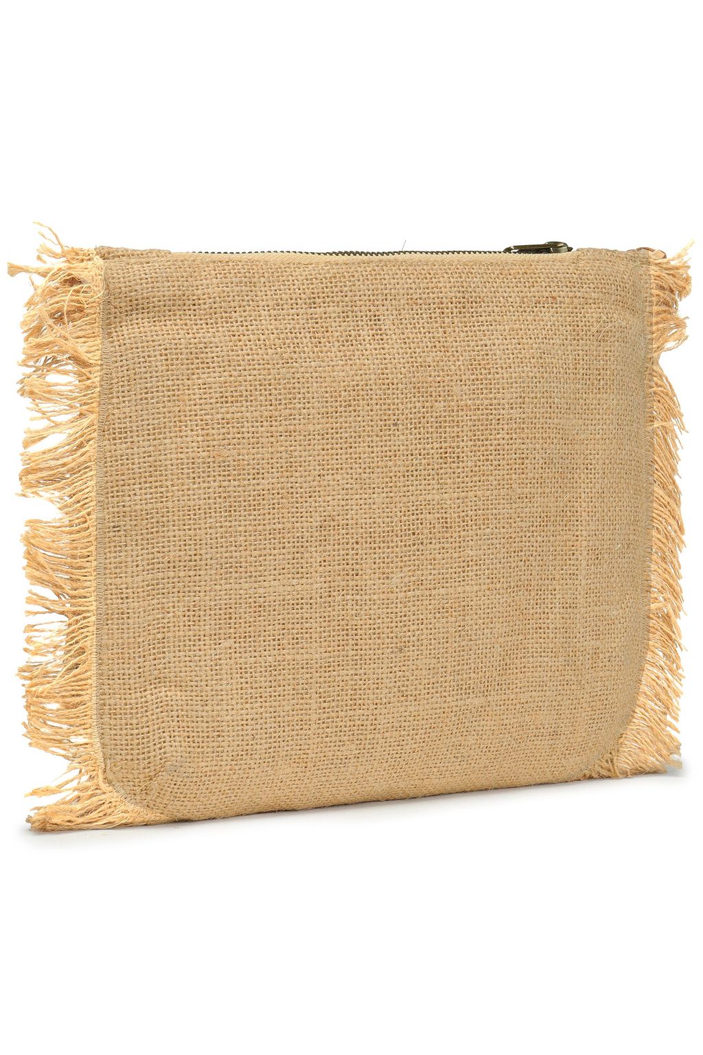 ANTIK BATIK Maliah embellished jute pouch