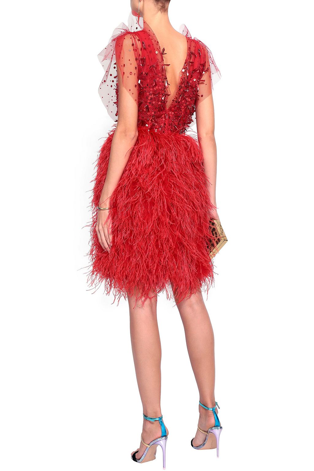 JENNY PACKHAM Embellished tulle gown