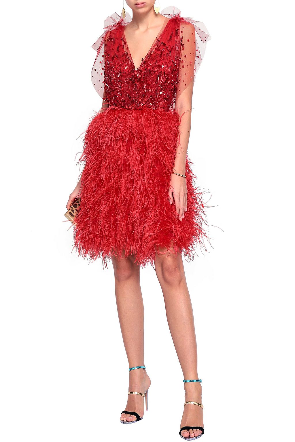 JENNY PACKHAM Embellished tulle gown