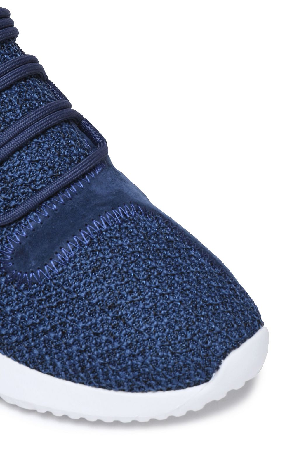 ADIDAS ORIGINALS Tubular Shadow suede and stretch-knit sneakers