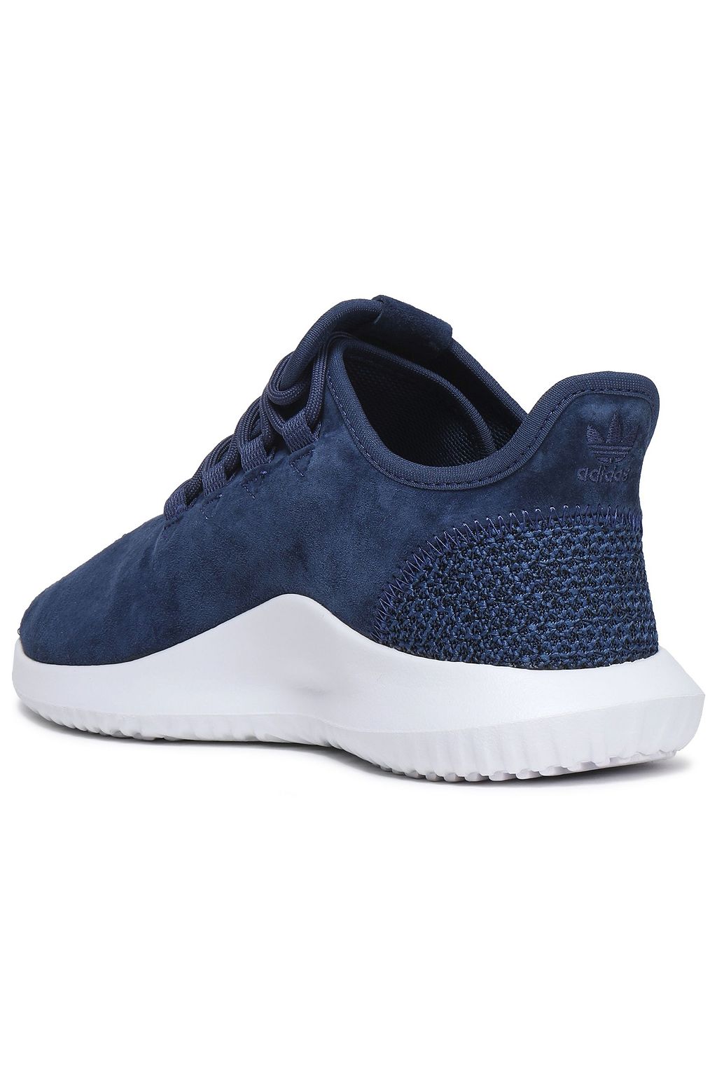 ADIDAS ORIGINALS Tubular Shadow suede and stretch-knit sneakers
