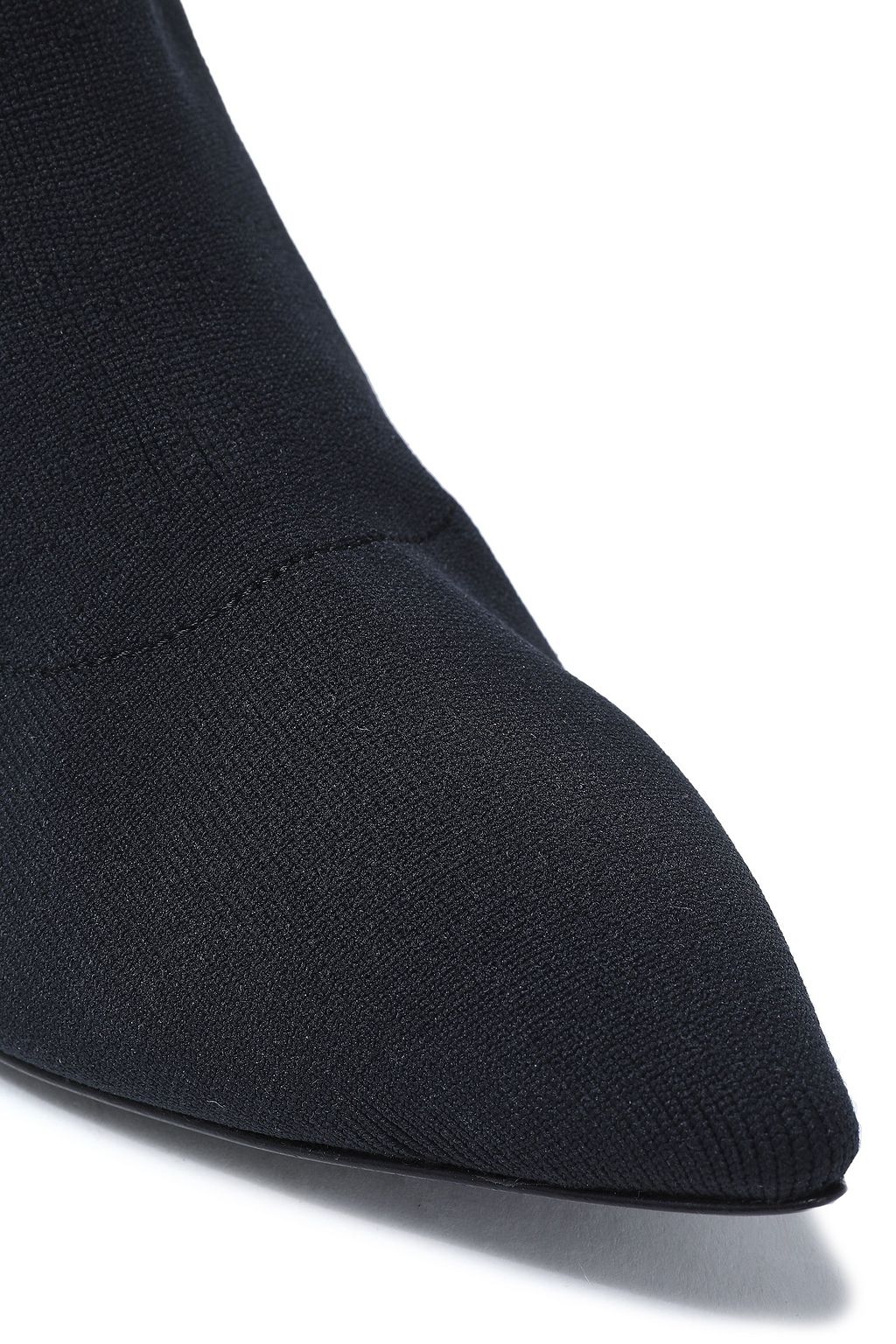 VERSUS VERSACE Printed stretch-knit sock boots