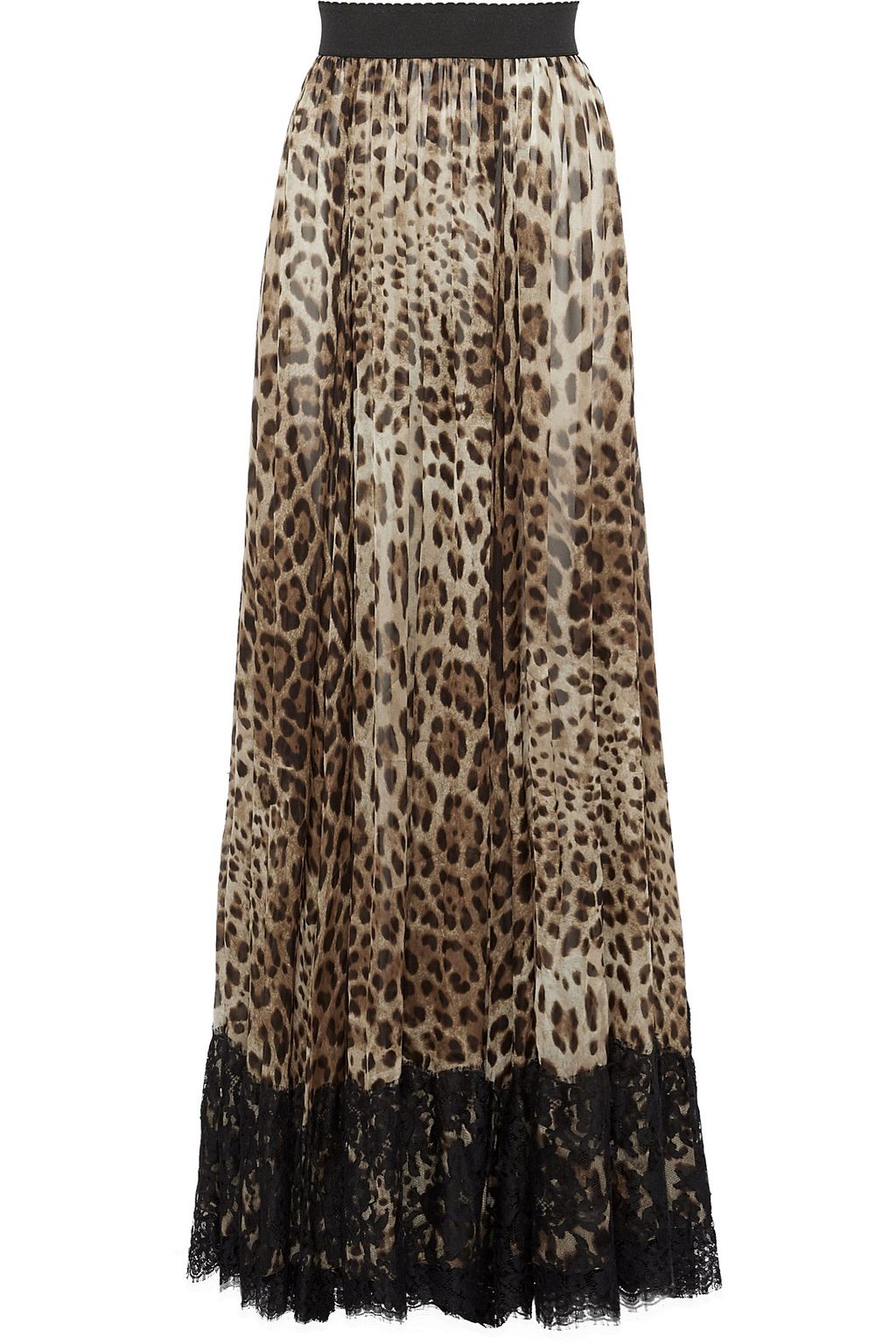 animal print long skirts