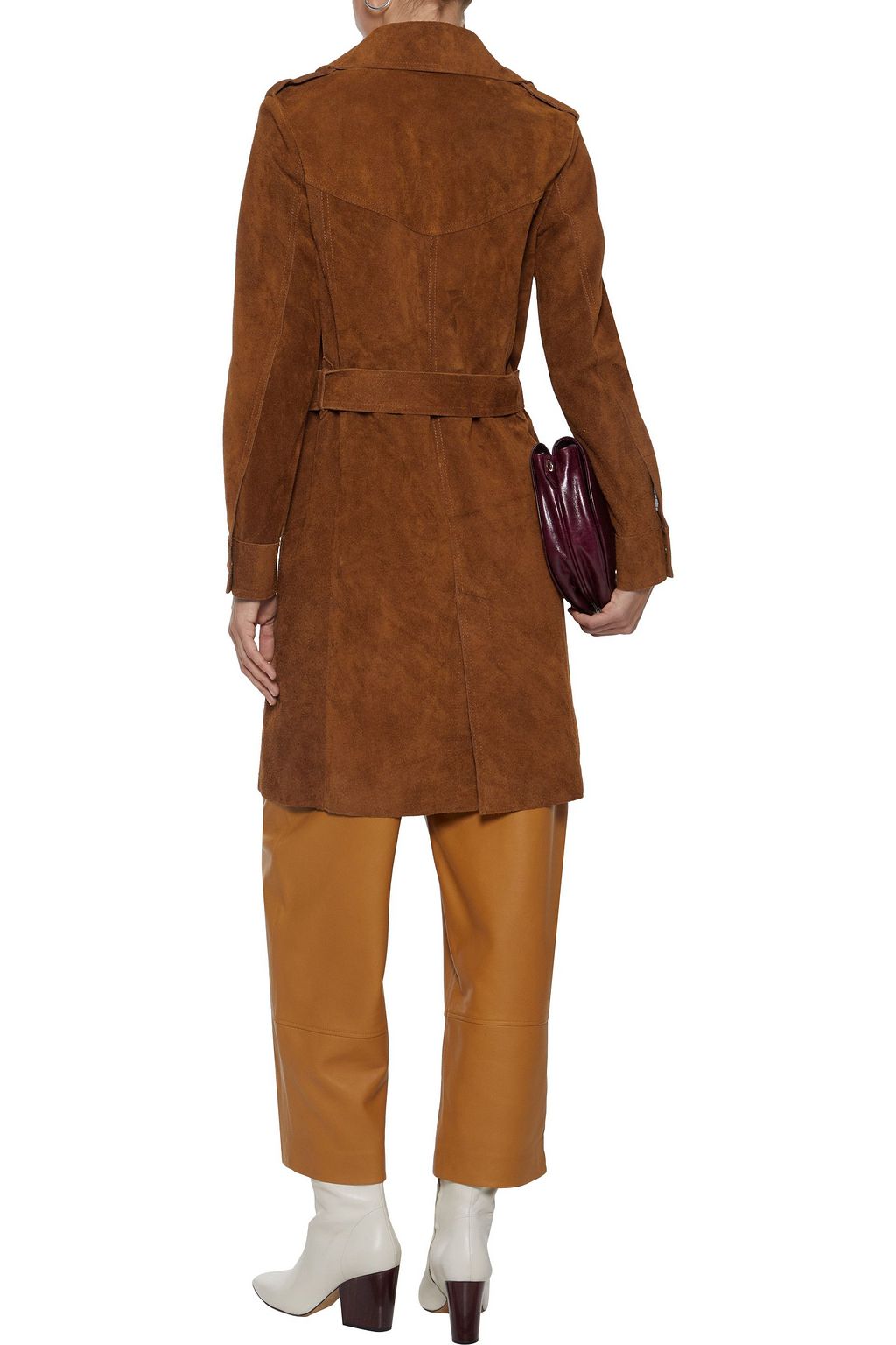 BELSTAFF Airdale suede trench coat