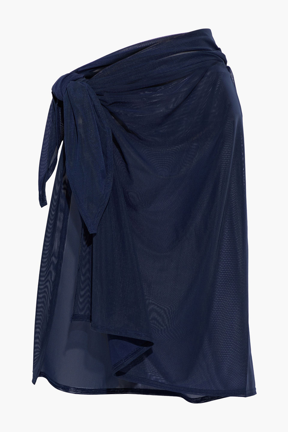 Jets Australia By Jessika Allen Woman Stretch-mesh Pareo Navy Size M/L
