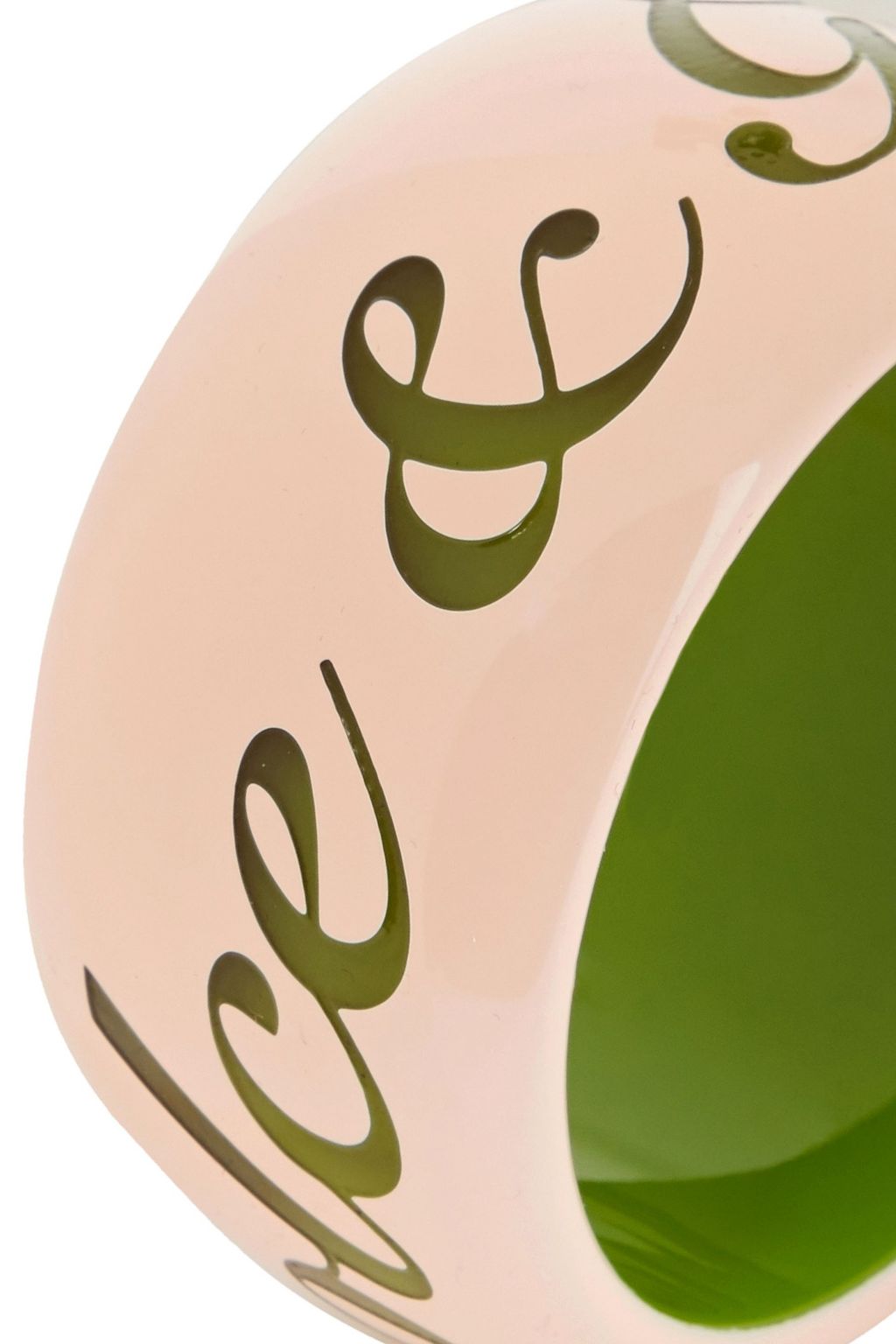 DOLCE&GABBANA Printed acrylic bangle