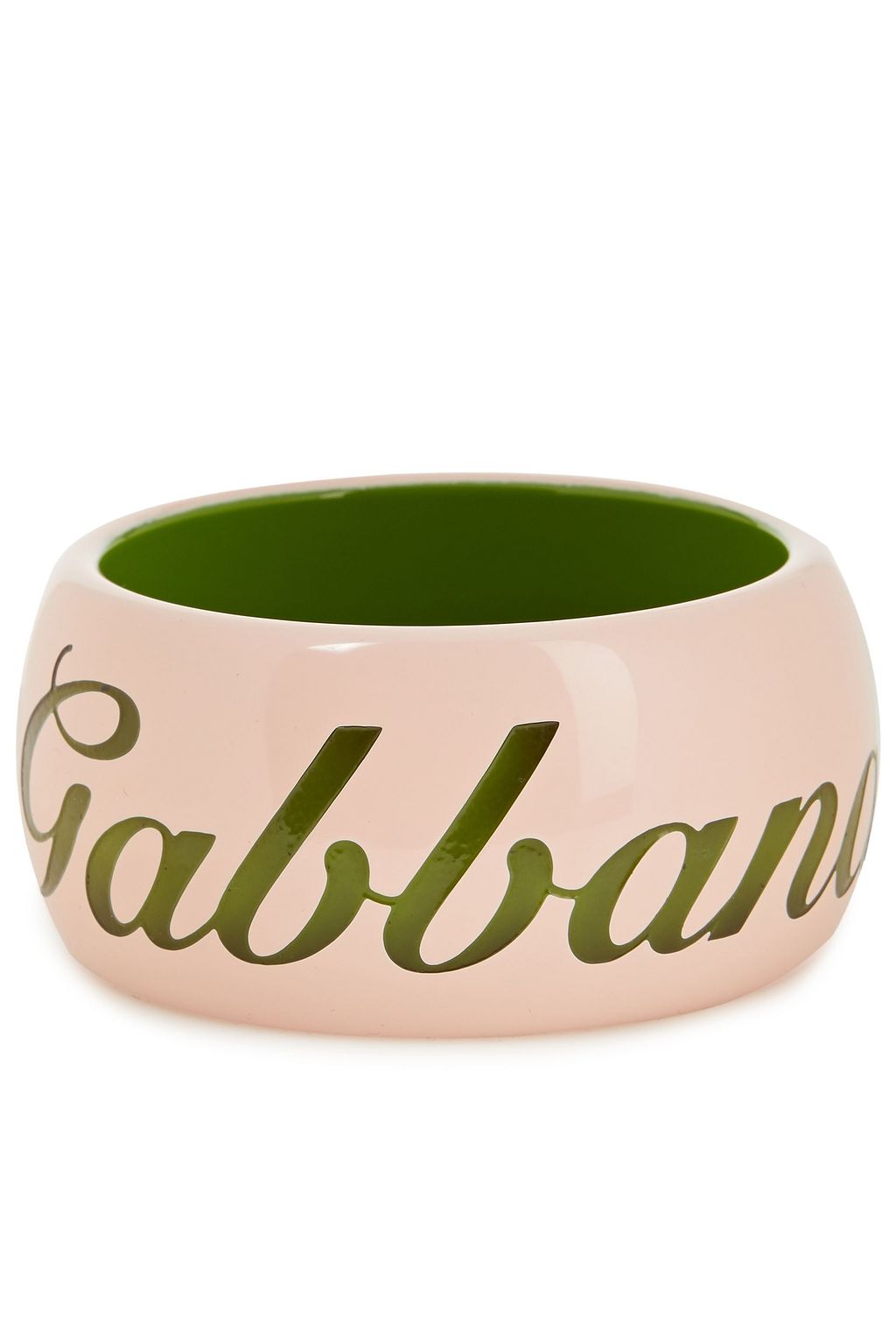DOLCE&GABBANA Printed acrylic bangle