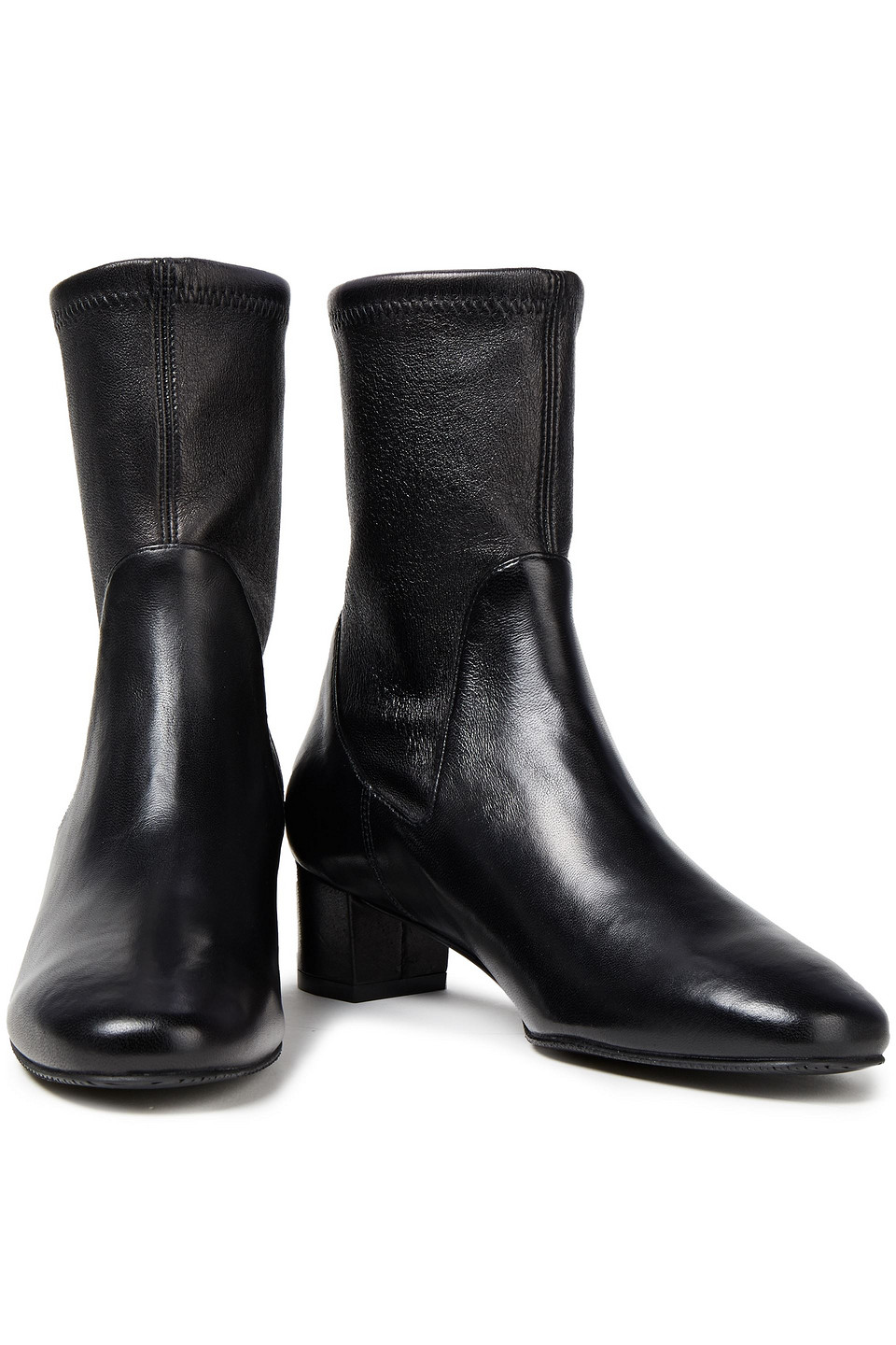 Stuart weitzman ernestine leather bootie Outlet