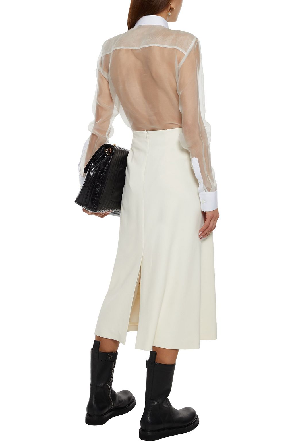 THE ROW Bea cady midi skirt