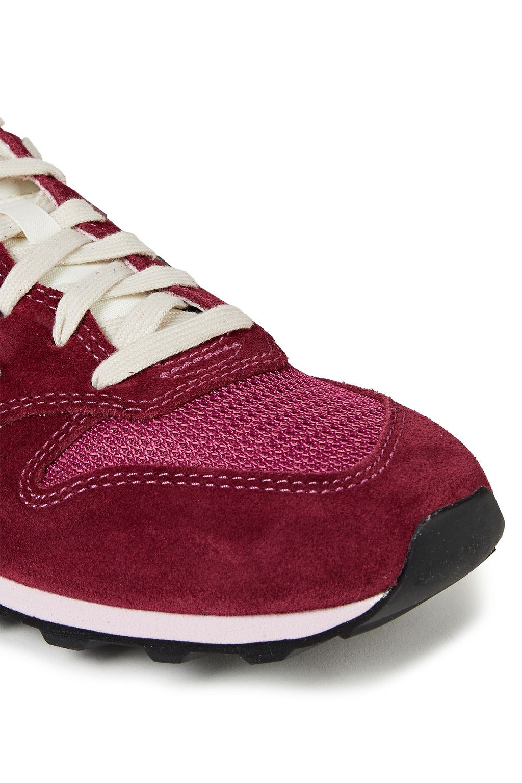 NEW BALANCE Paneled neoprene, mesh and suede sneakers