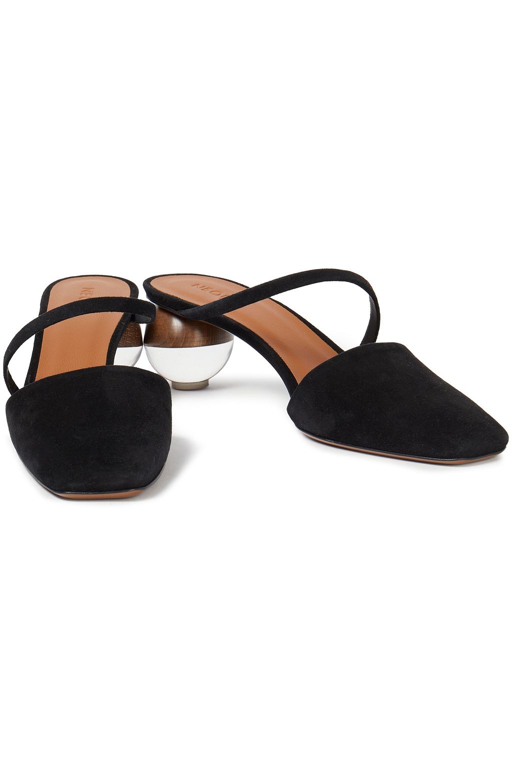 NEOUS Loda suede mules