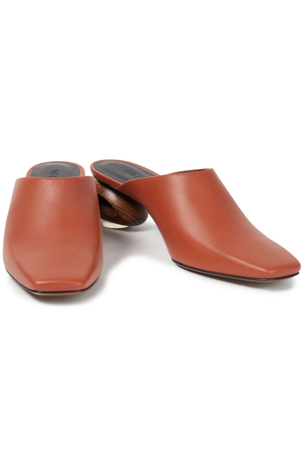 NEOUS Sobralia leather mules