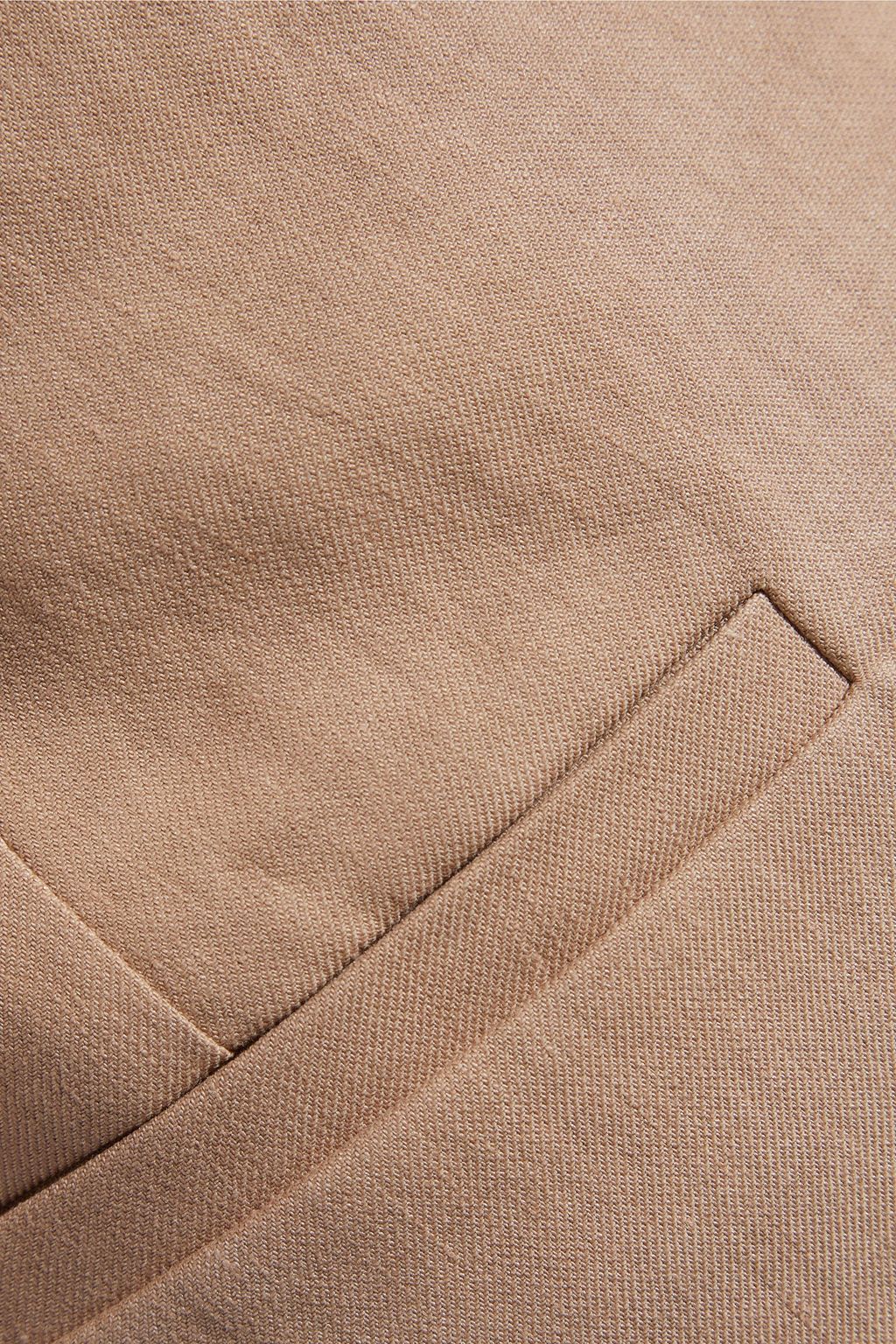 BRUNELLO CUCINELLI Linen-blend twill straight-leg pants