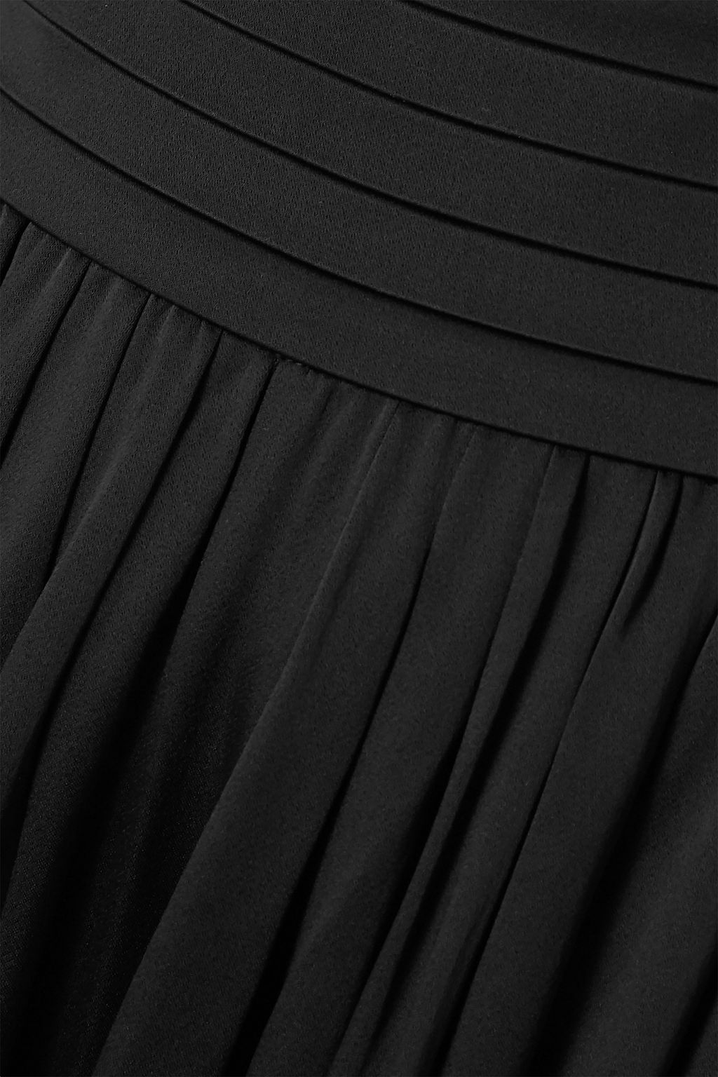 KHAITE Rosie pleated satin-crepe wide-leg pants