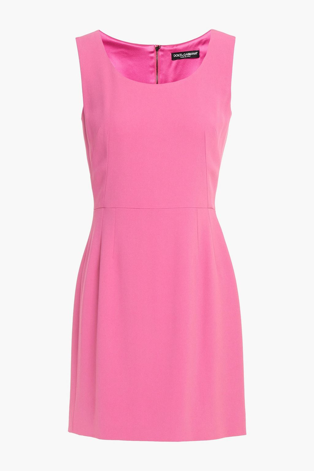 Pink Stretch-crepe mini dress | Sale up 