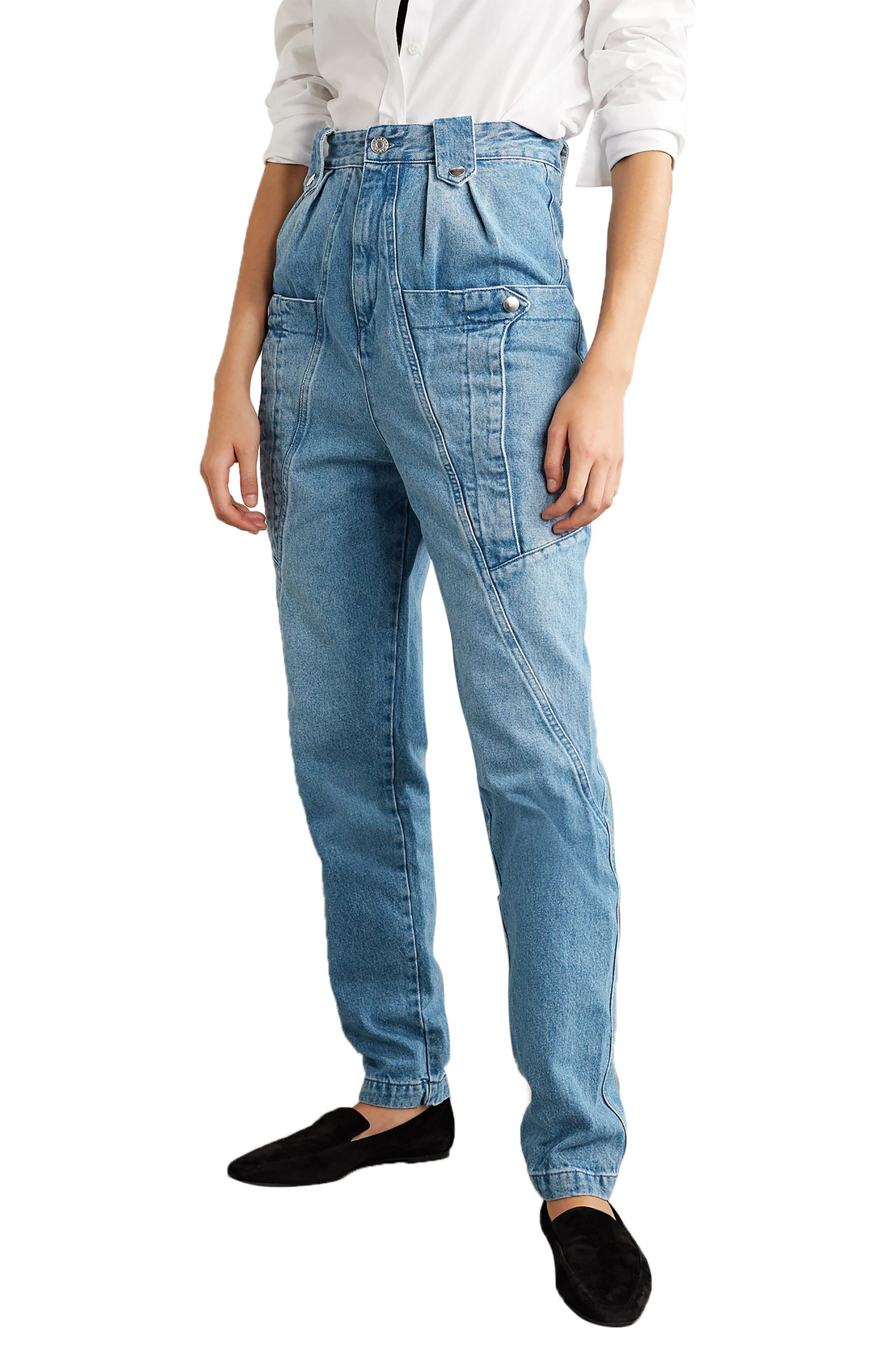 Isabel Marant Kerris high-rise tapered jeans