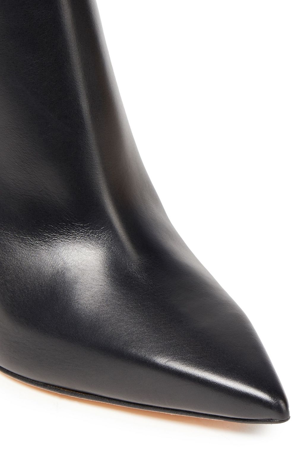 MCQUEEN Spiked leather ankle boots