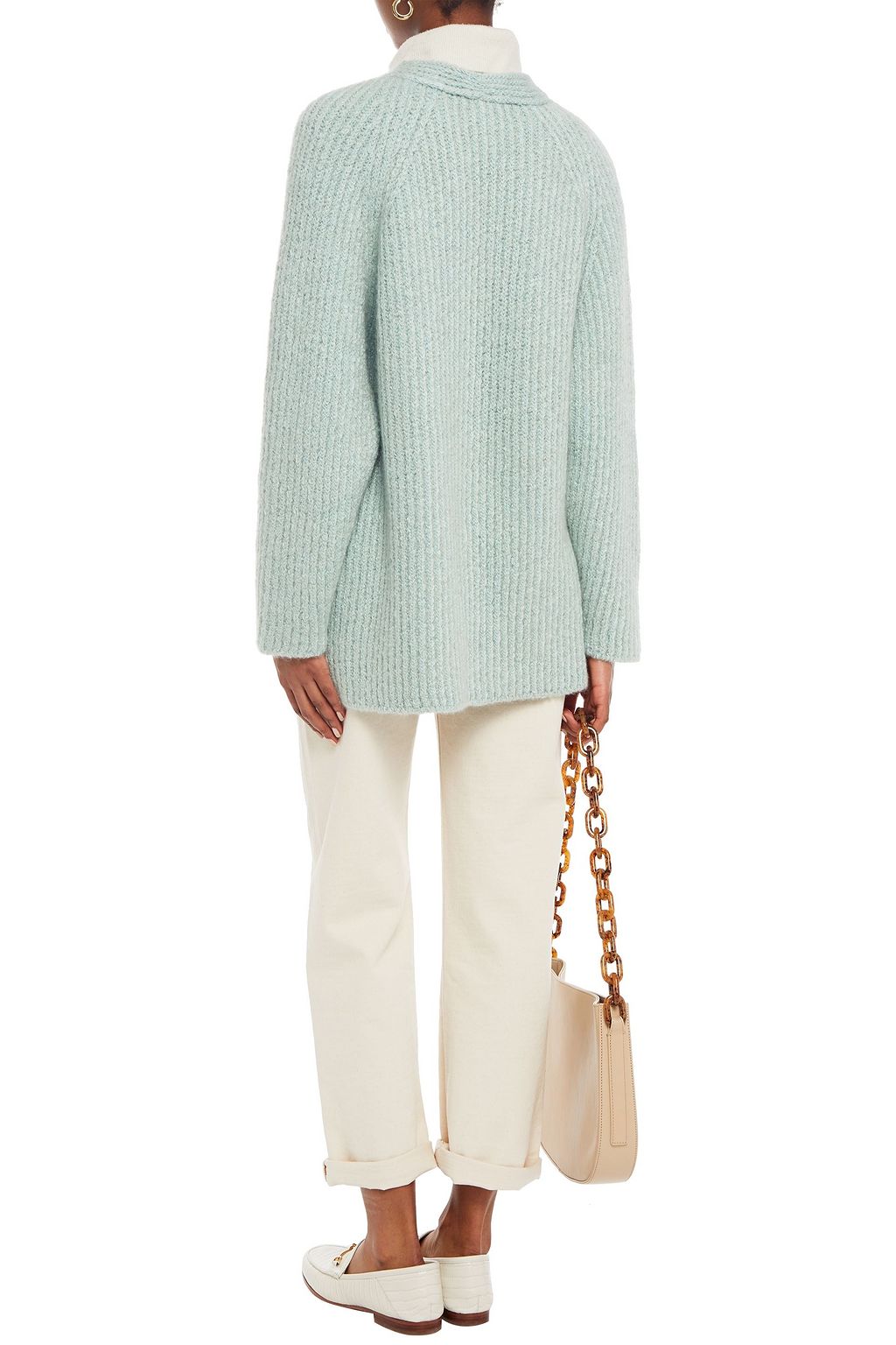 MISSONI Ribbed bouclé-knit cardigan