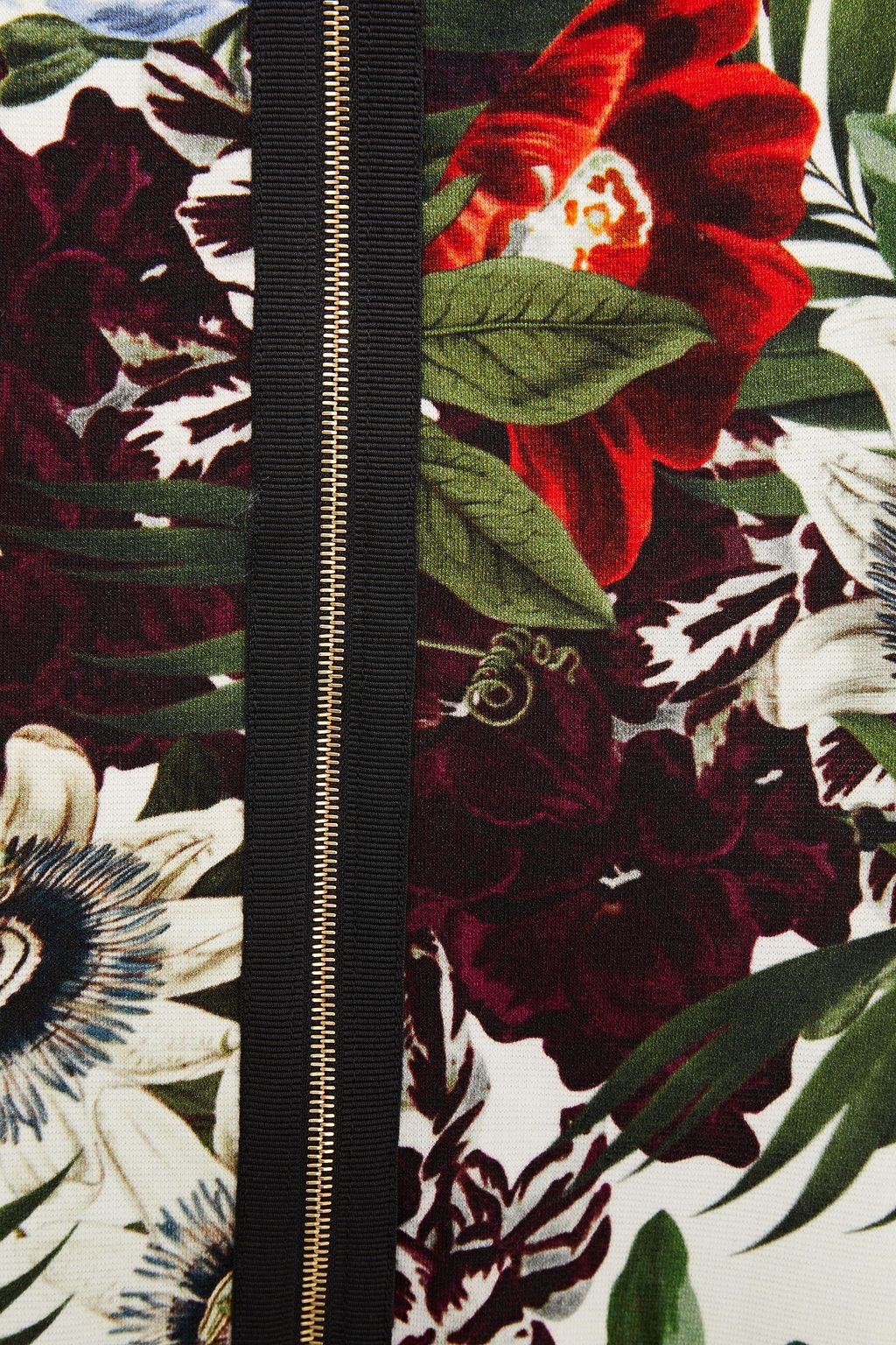 ERDEM Peyton floral-print jersey mini dress