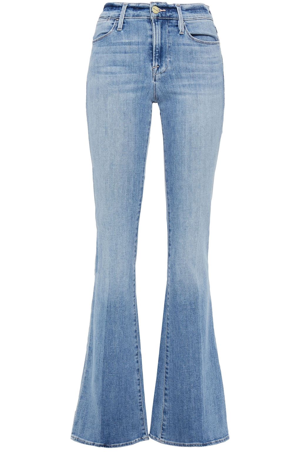 Light denim flare jeans Clearance