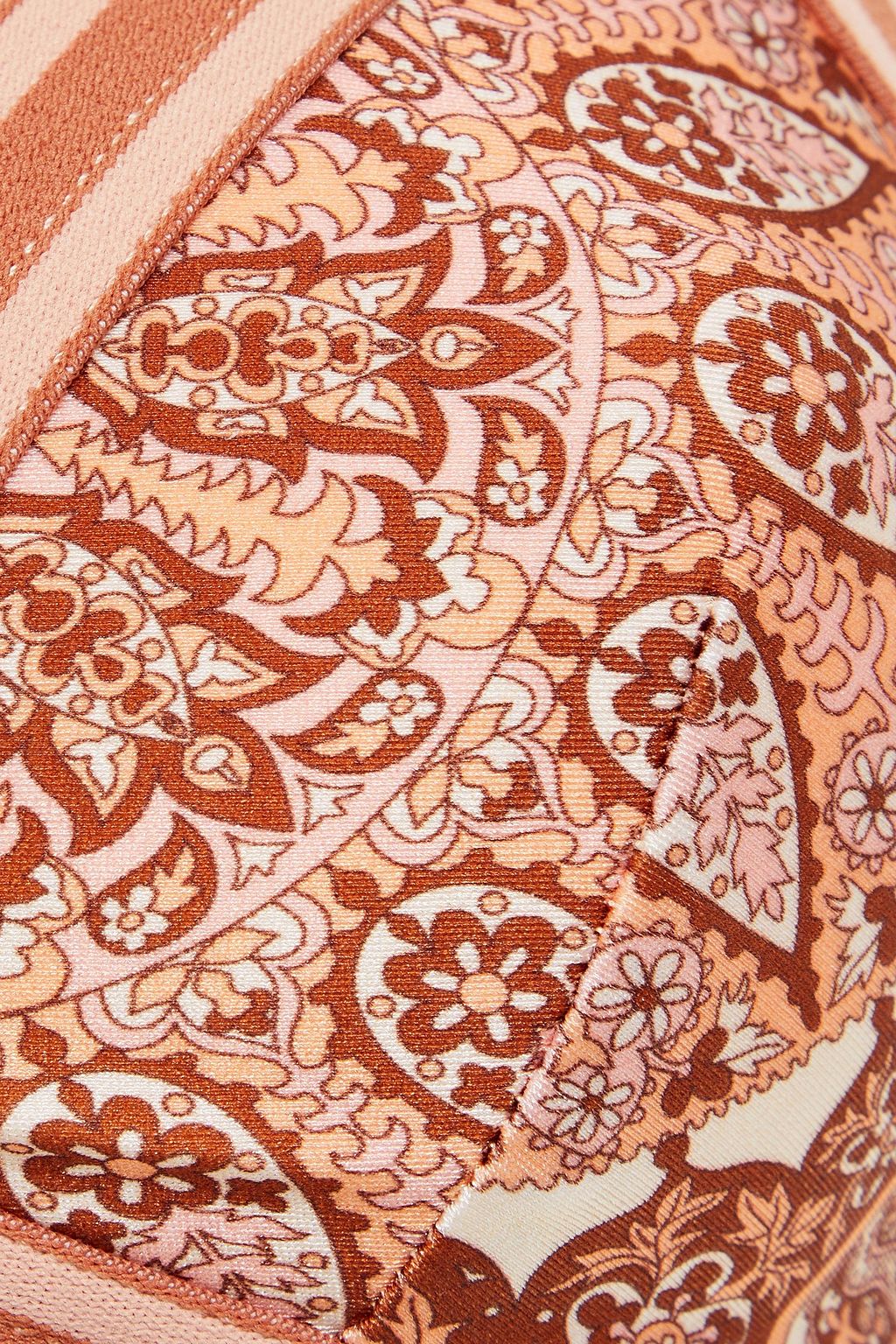 ZIMMERMANN Printed triangle bikini top