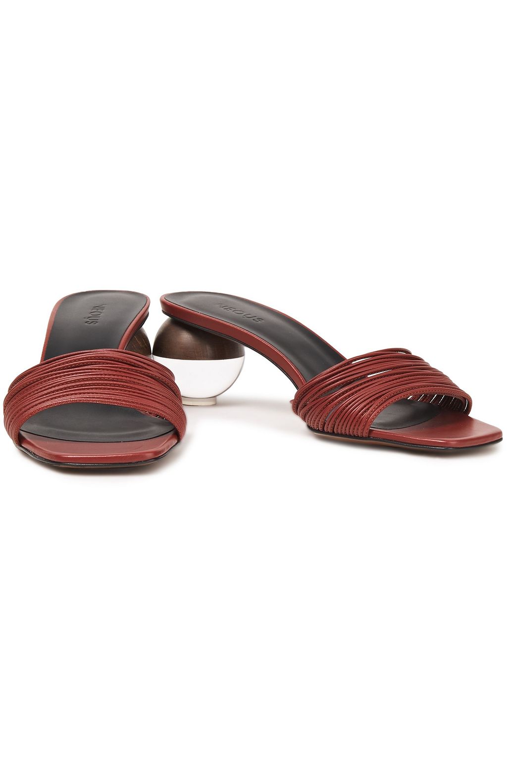 NEOUS Lumnia 55 leather mules