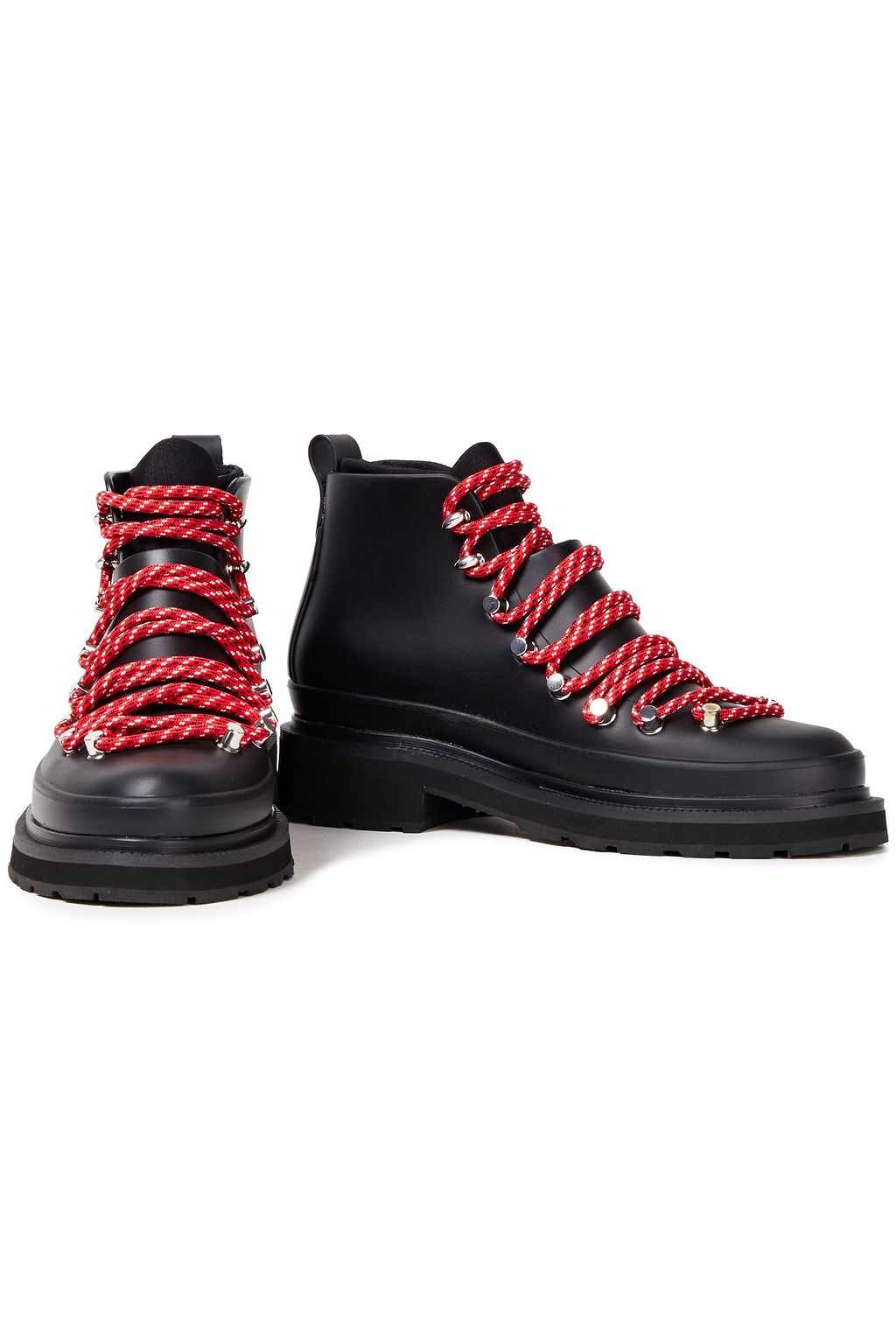 RAG & BONE Lace-up rubber ankle boots