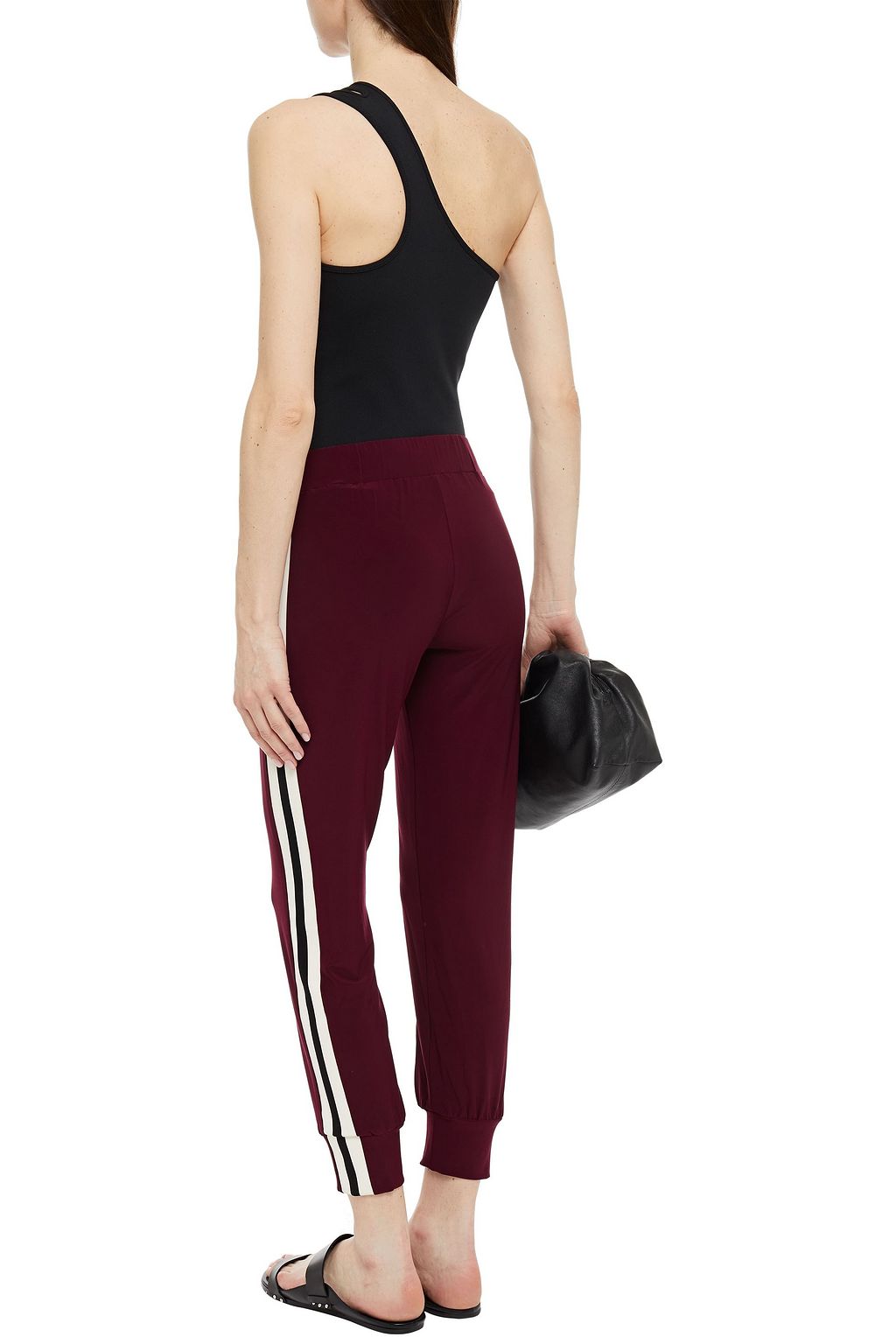 NORMA KAMALI Jersey track pants