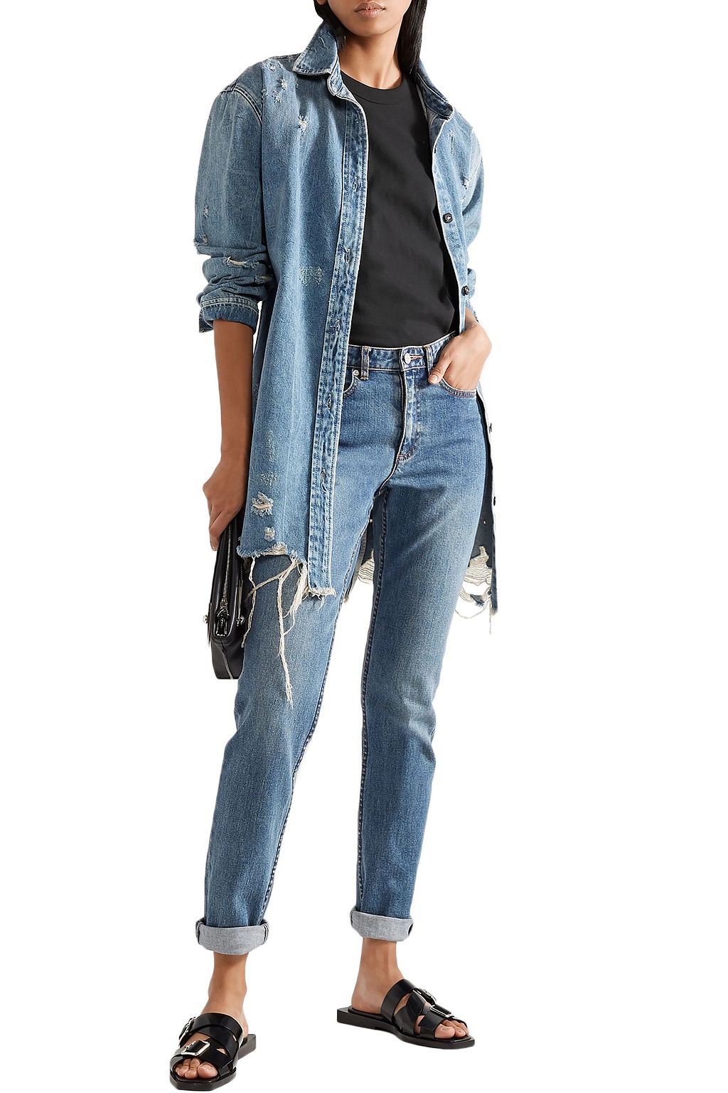 ALEXANDERWANG.T Cotton-jersey bodysuit