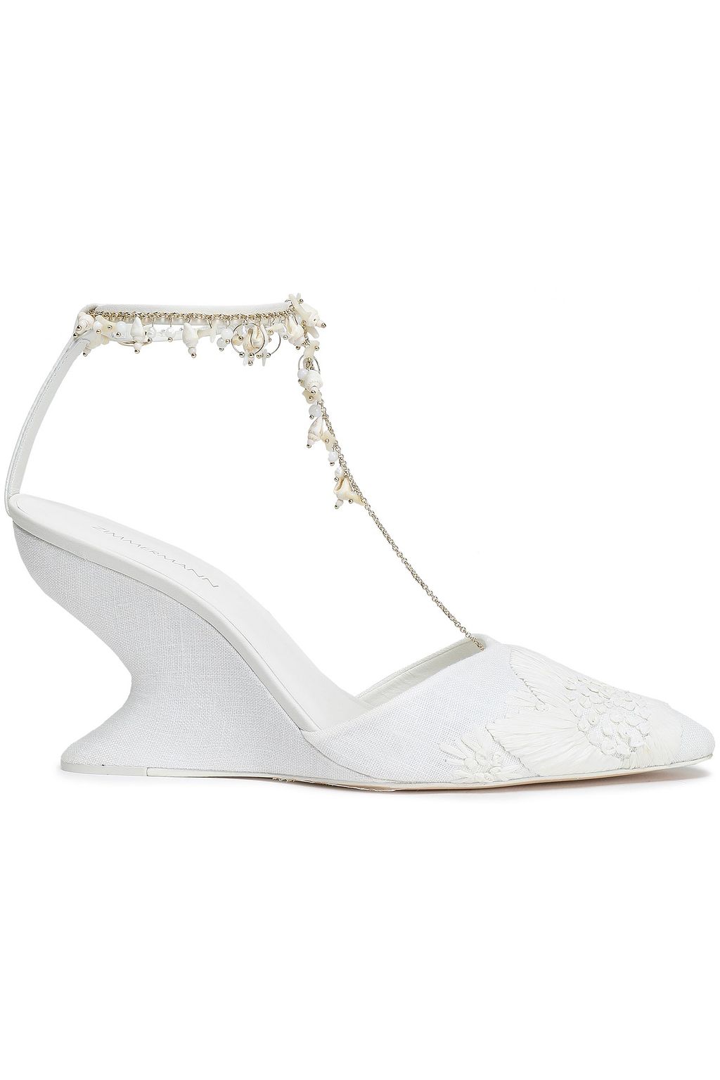 canvas wedge pumps