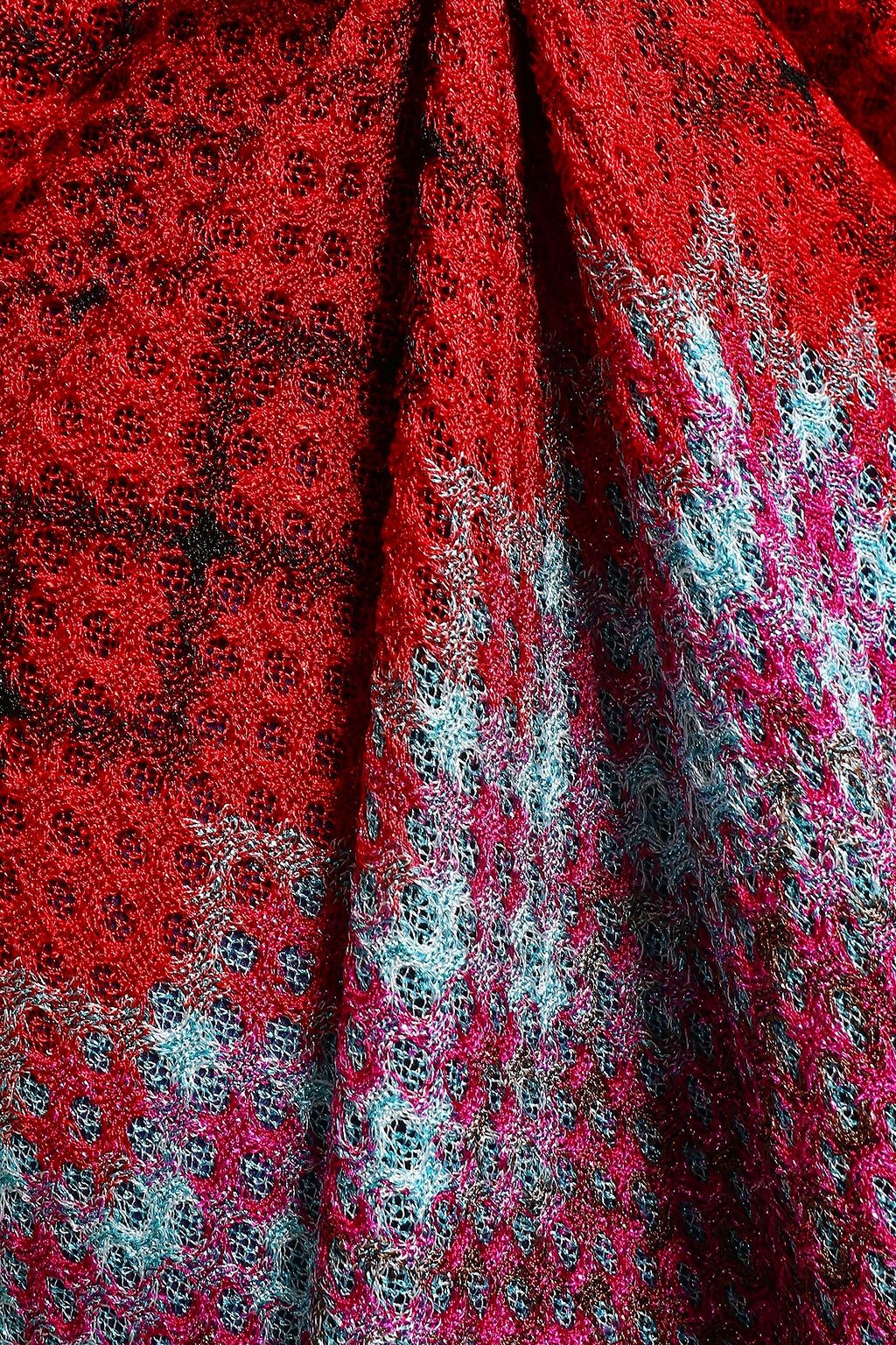 MISSONI Crochet-knit maxi dress