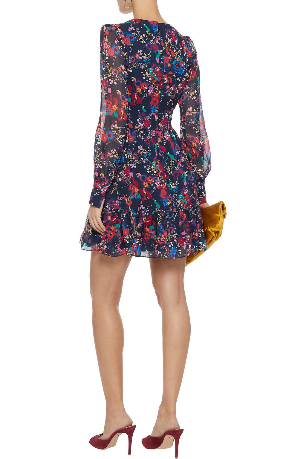saloni floral pia dress