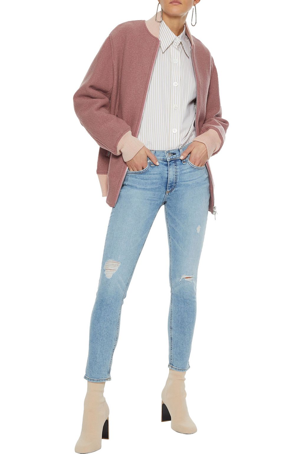 rag and bone elle bomber