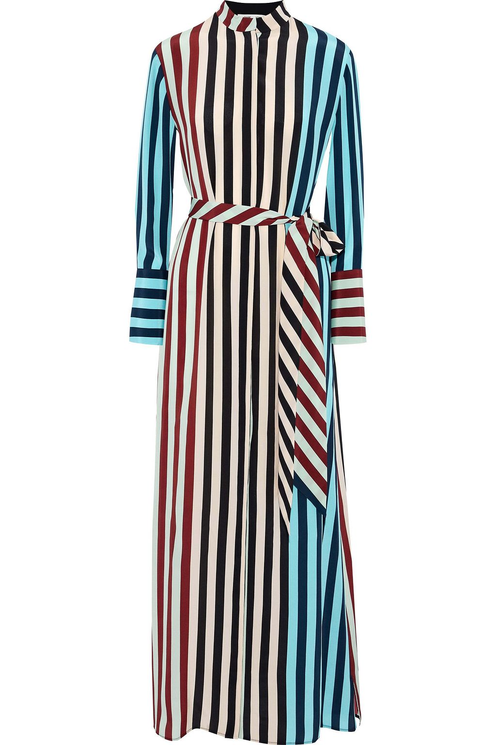 striped maxi shirt