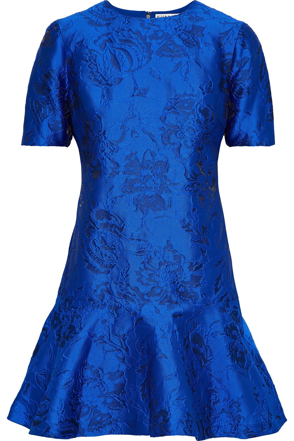 ester jacquard full midi dress