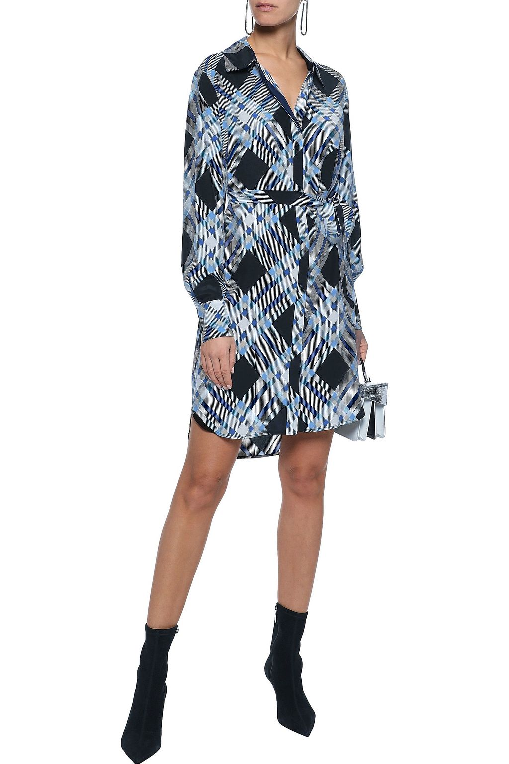 DIANE VON FURSTENBERG Printed silk dress