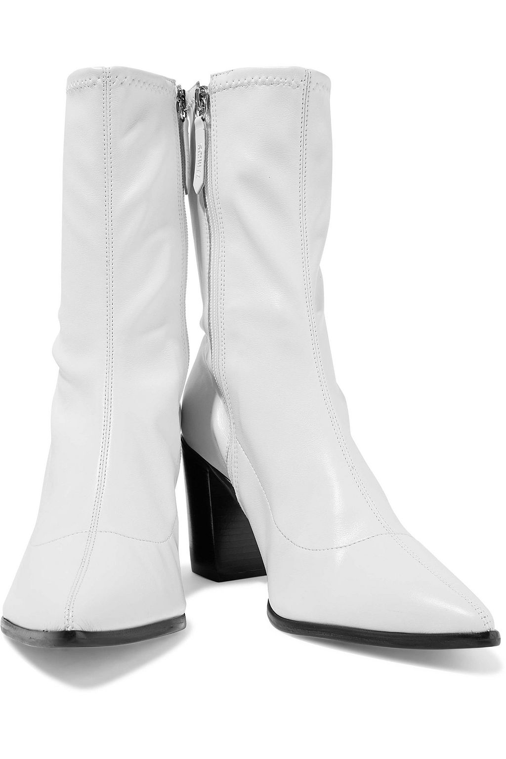 SCHUTZ Amelie stretch-leather sock boots