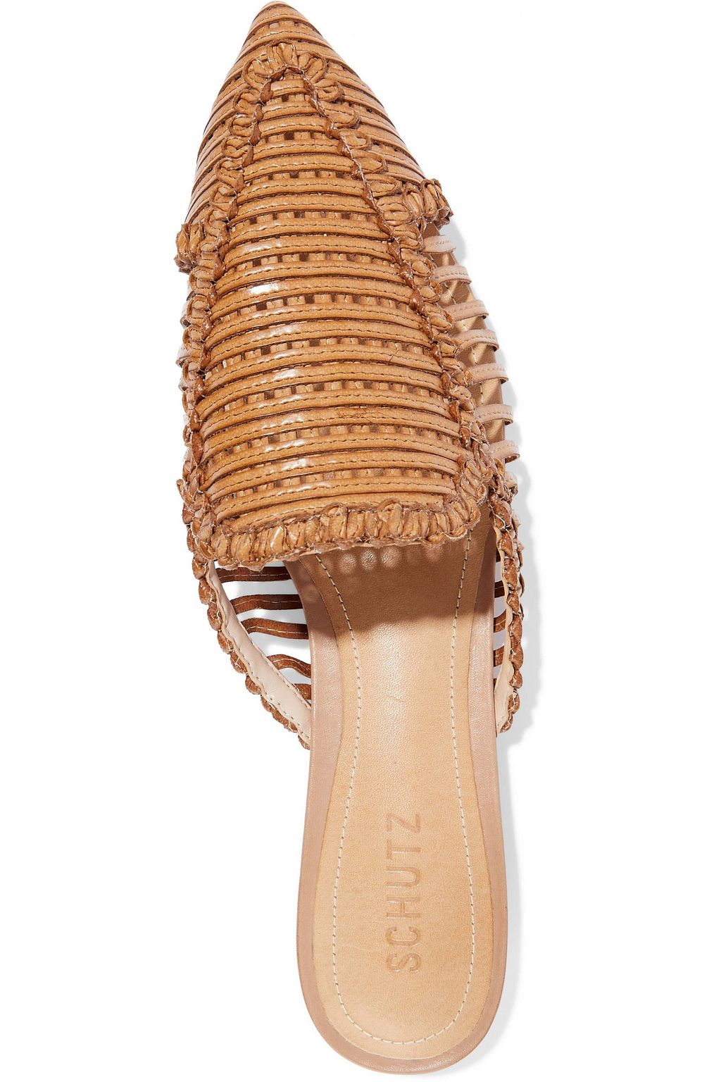 schutz marli woven slides