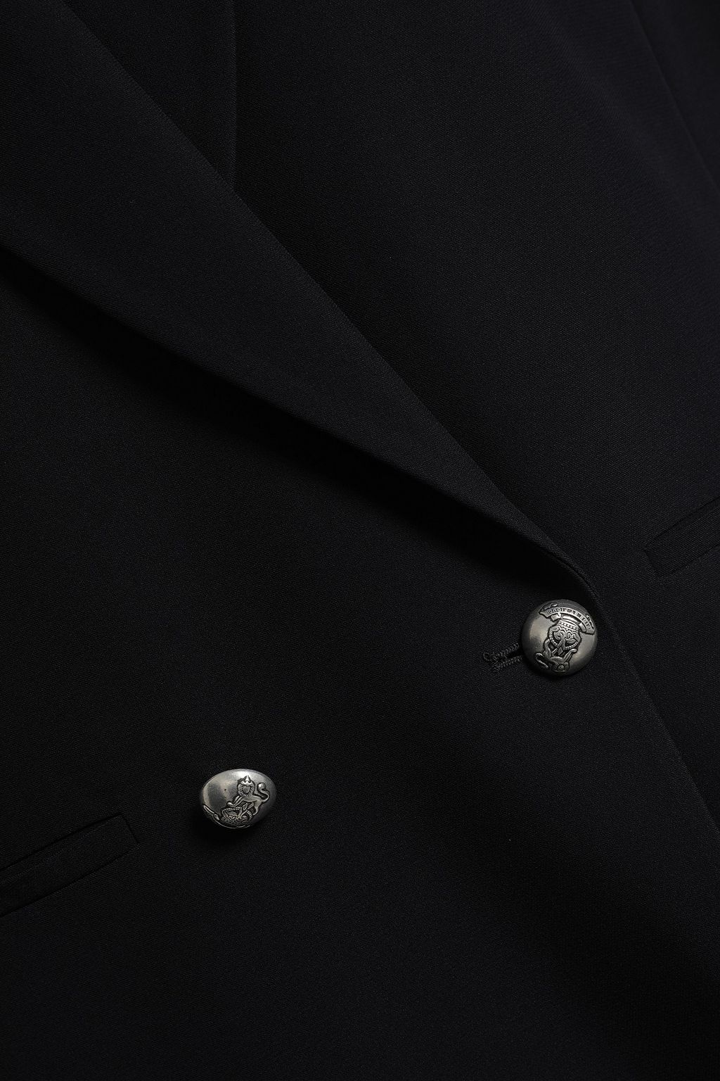 EACH X OTHER Double-breasted crepe coat