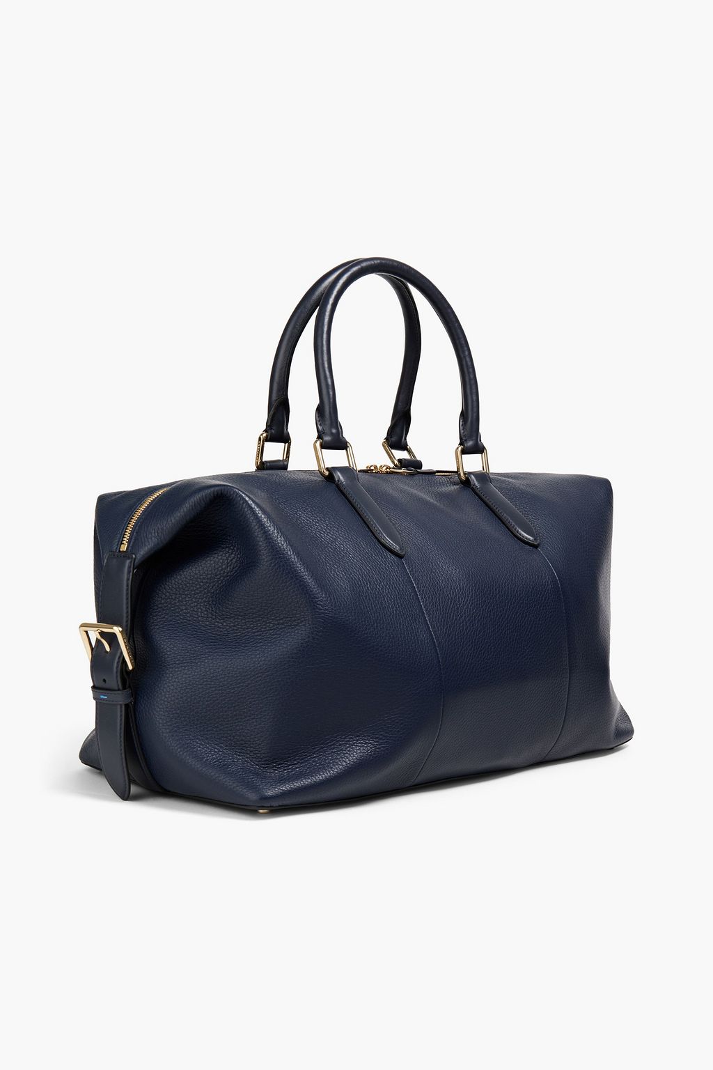 SMYTHSON Burlington Weekender aus Narbenleder