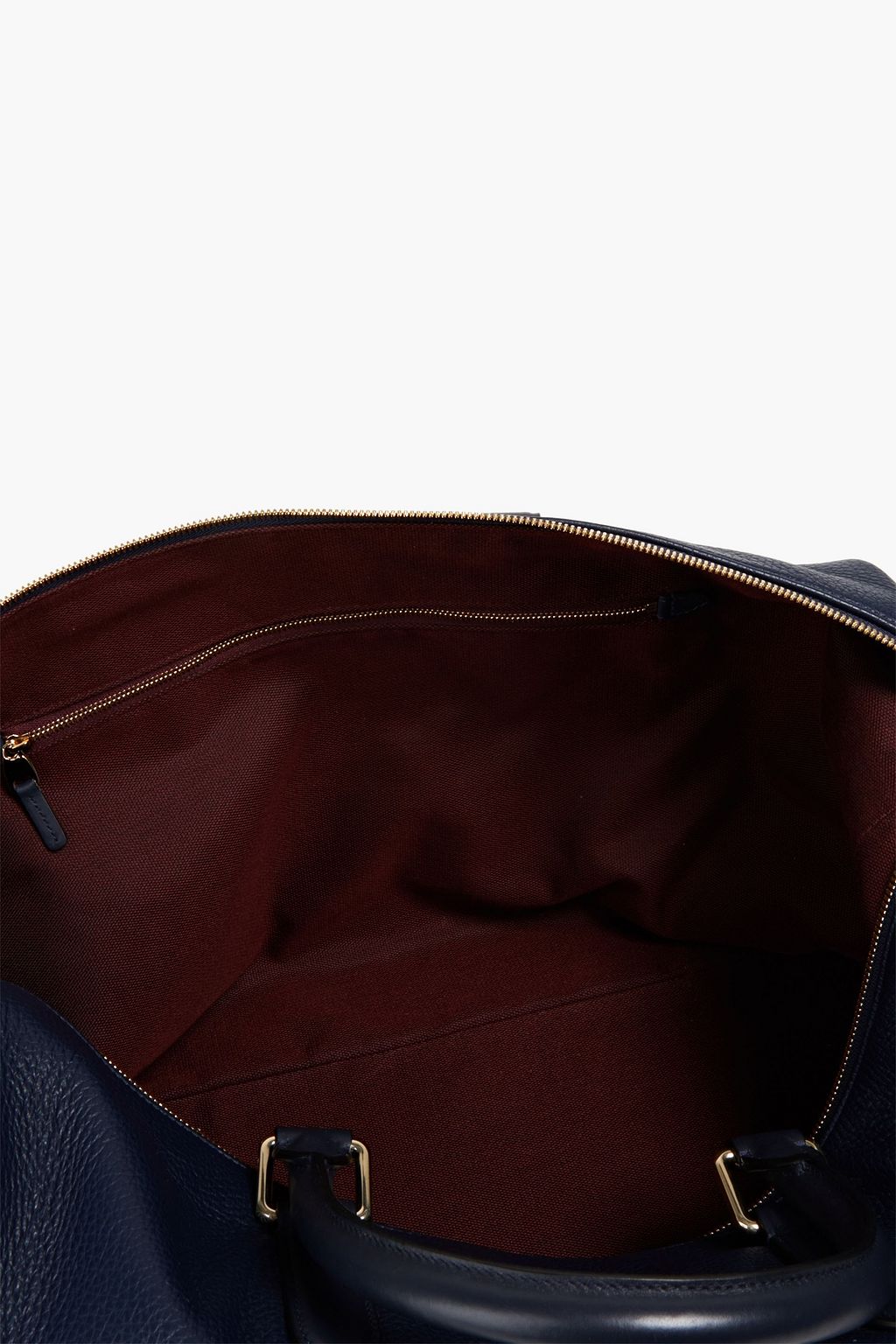 SMYTHSON Burlington Weekender aus Narbenleder