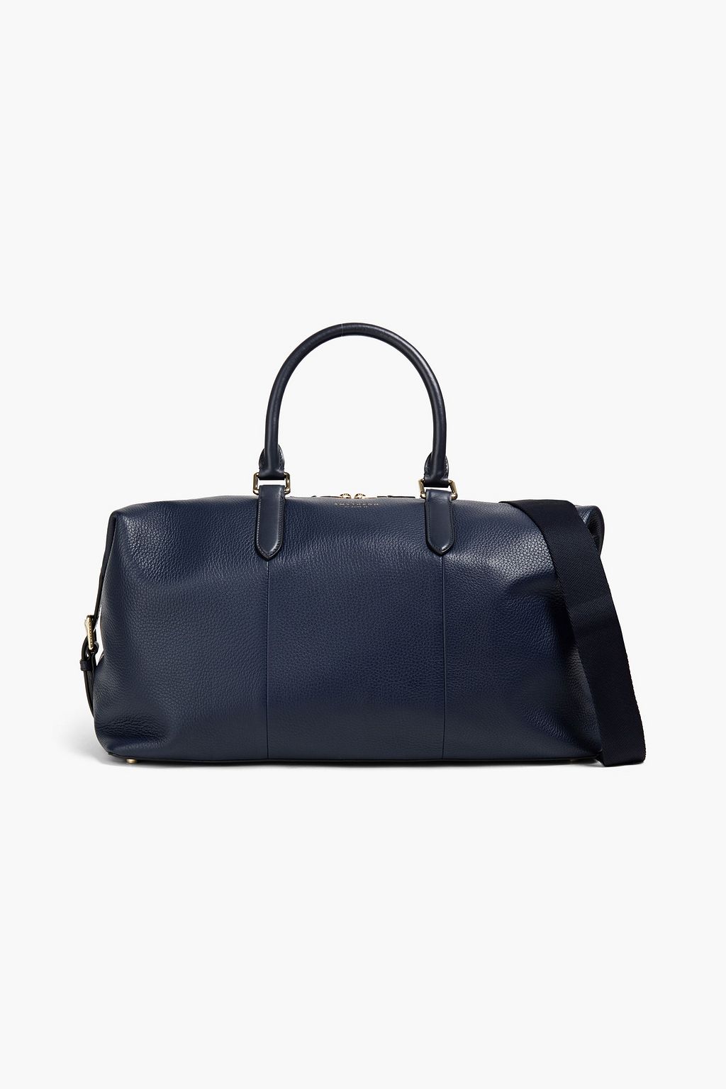 SMYTHSON Burlington Weekender aus Narbenleder