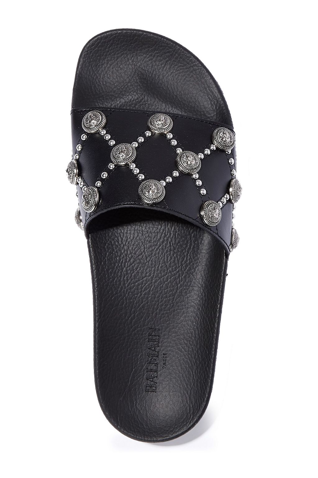 black balmain slides