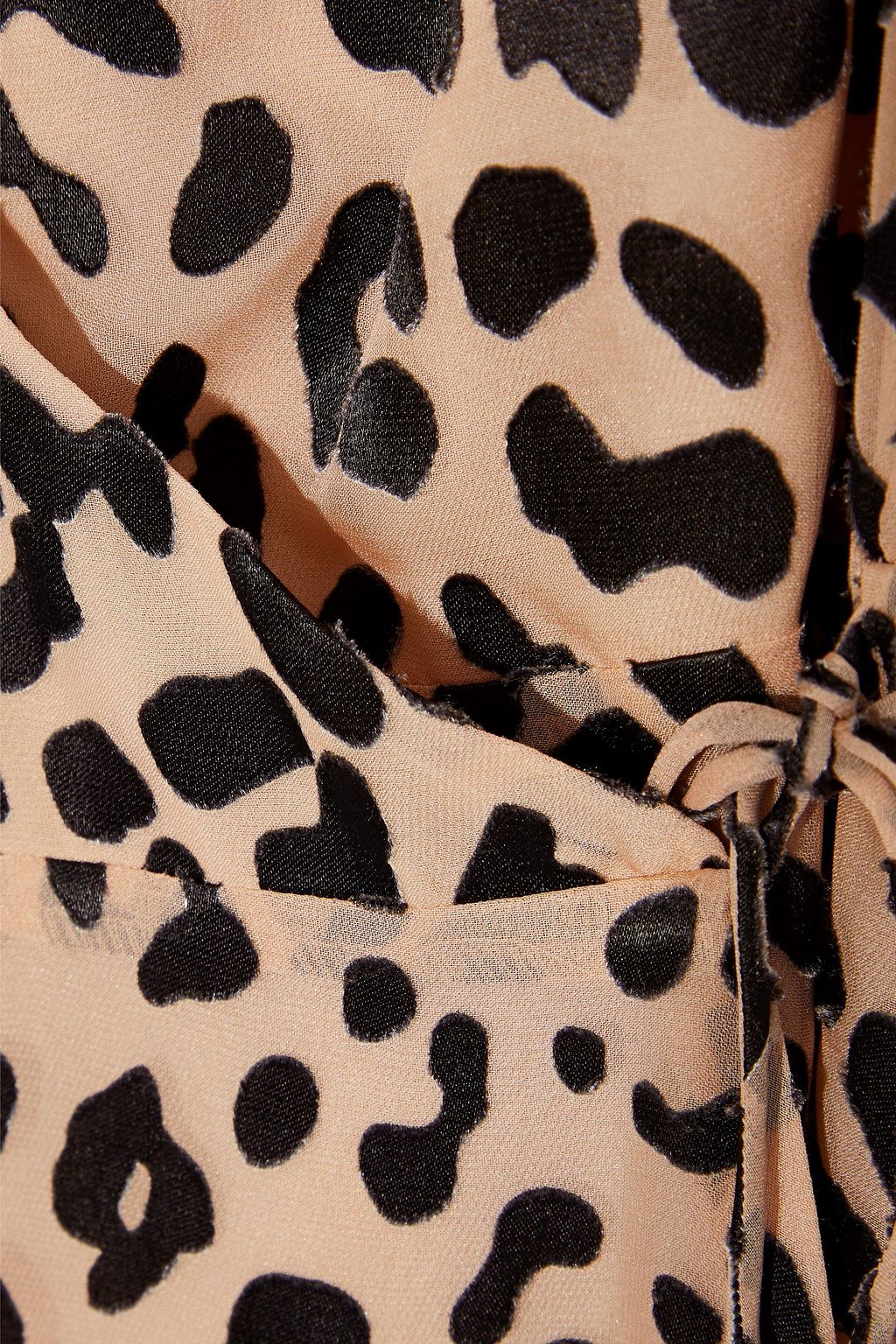alice and olivia rosette leopard dress