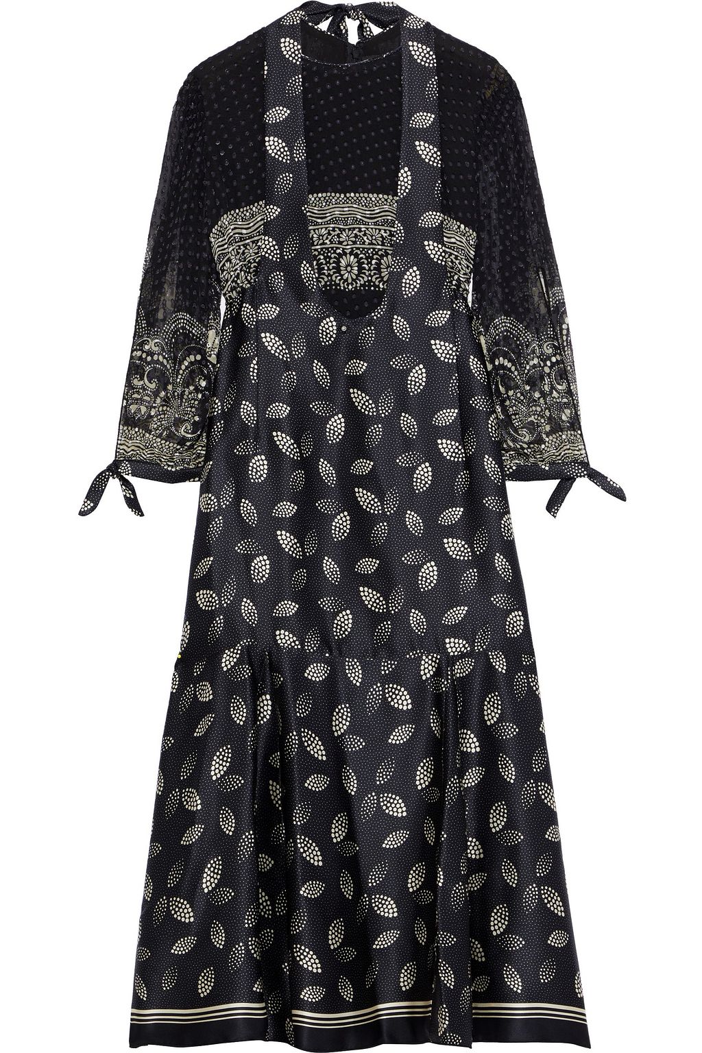 chiffon and silk