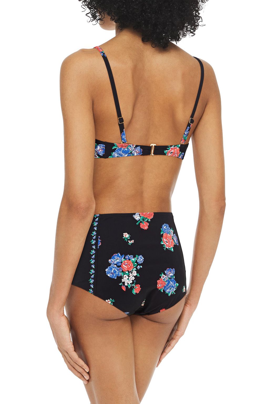 TORY BURCH Lipsi printed high-rise bikini briefs
