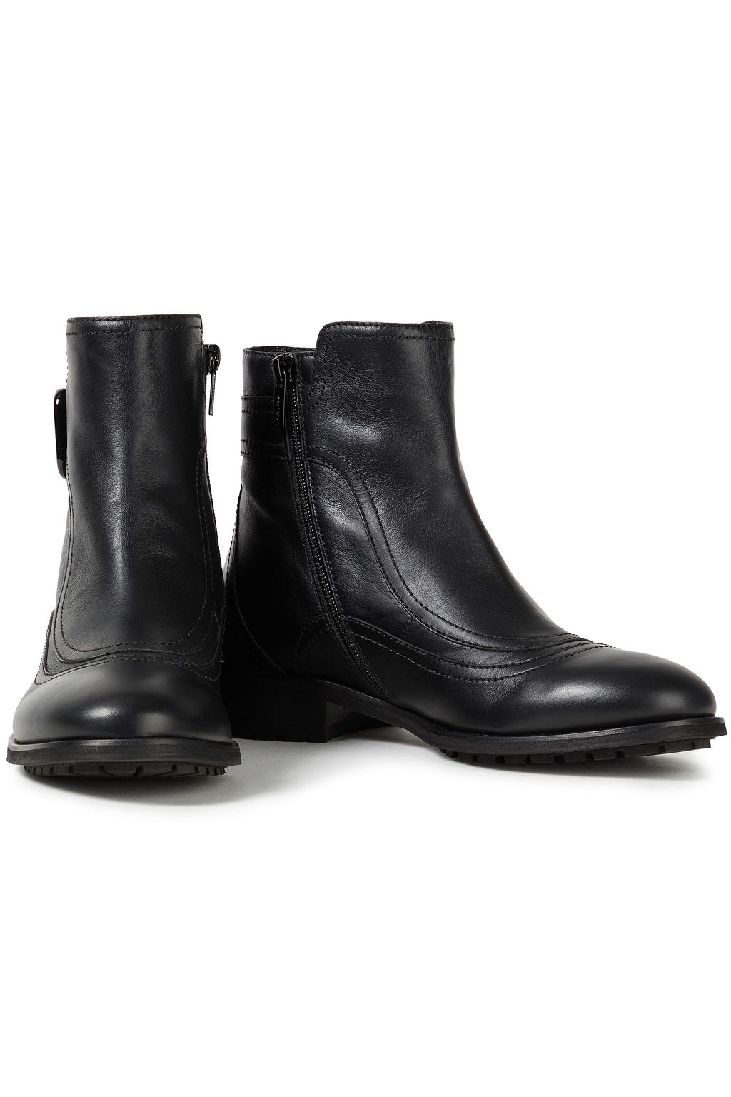 JIMMY CHOO Brylee buckled leather ankle boots